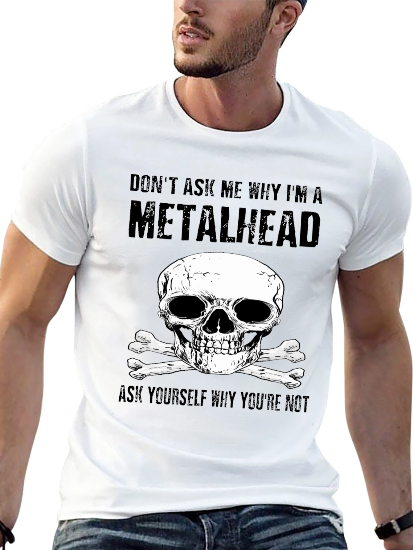 Metalhead Skull T-Shirt