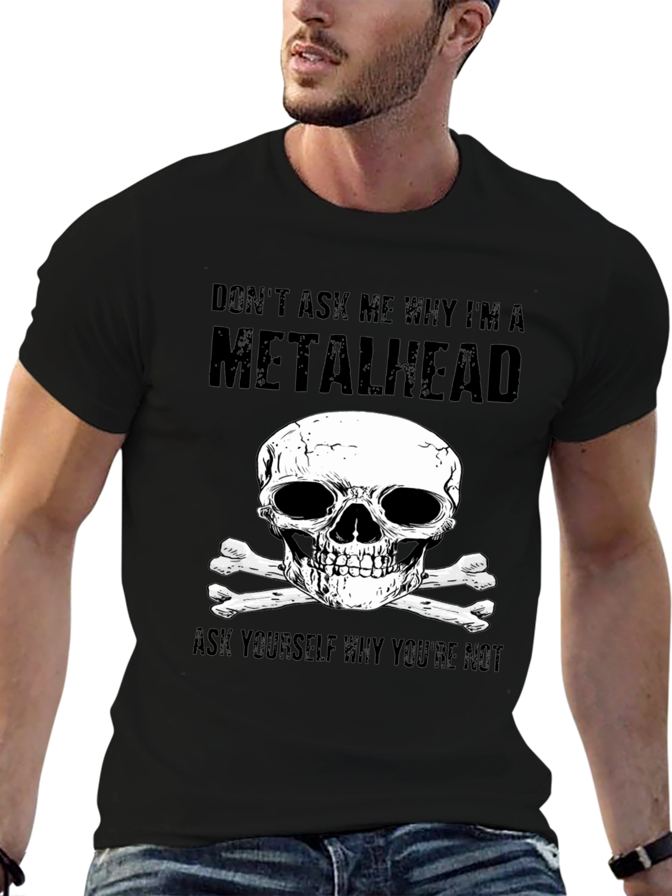 Metalhead Skull T-Shirt