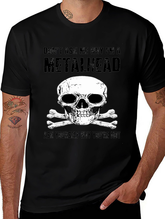 Metalhead Skull T-Shirt