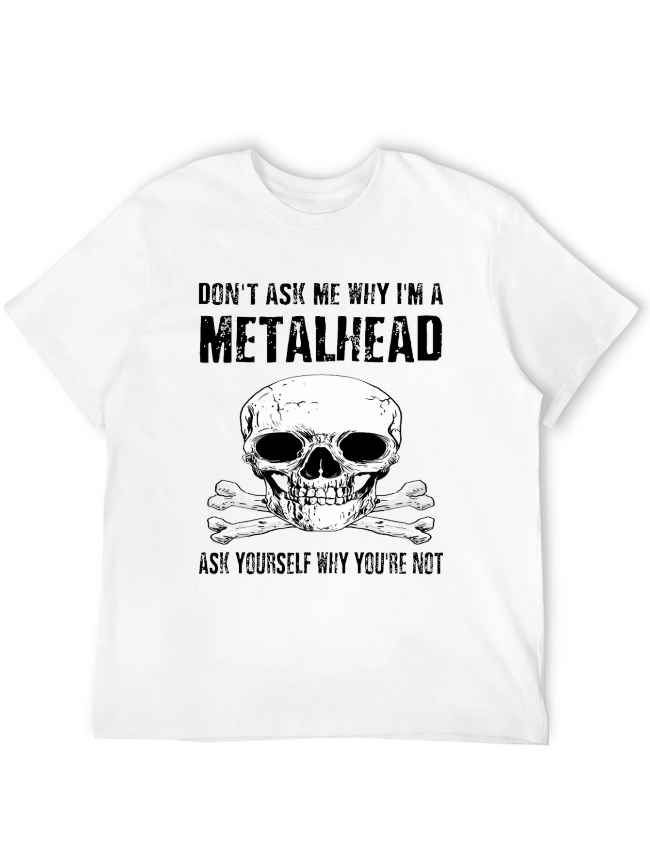 Metalhead Skull T-Shirt