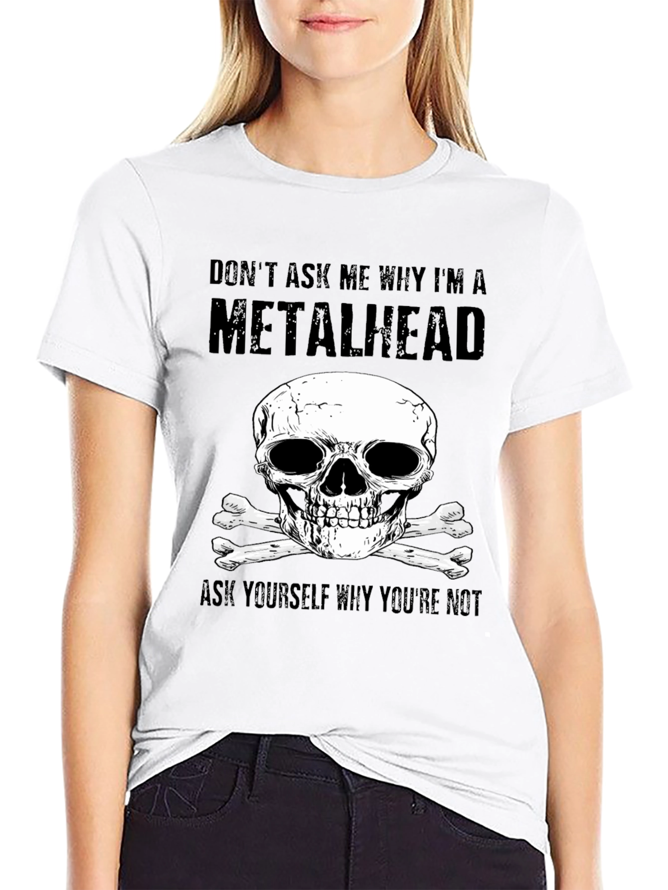 Metalhead Skull T-Shirt
