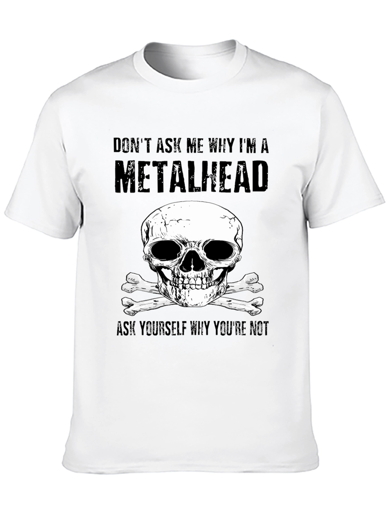 Metalhead Skull T-Shirt