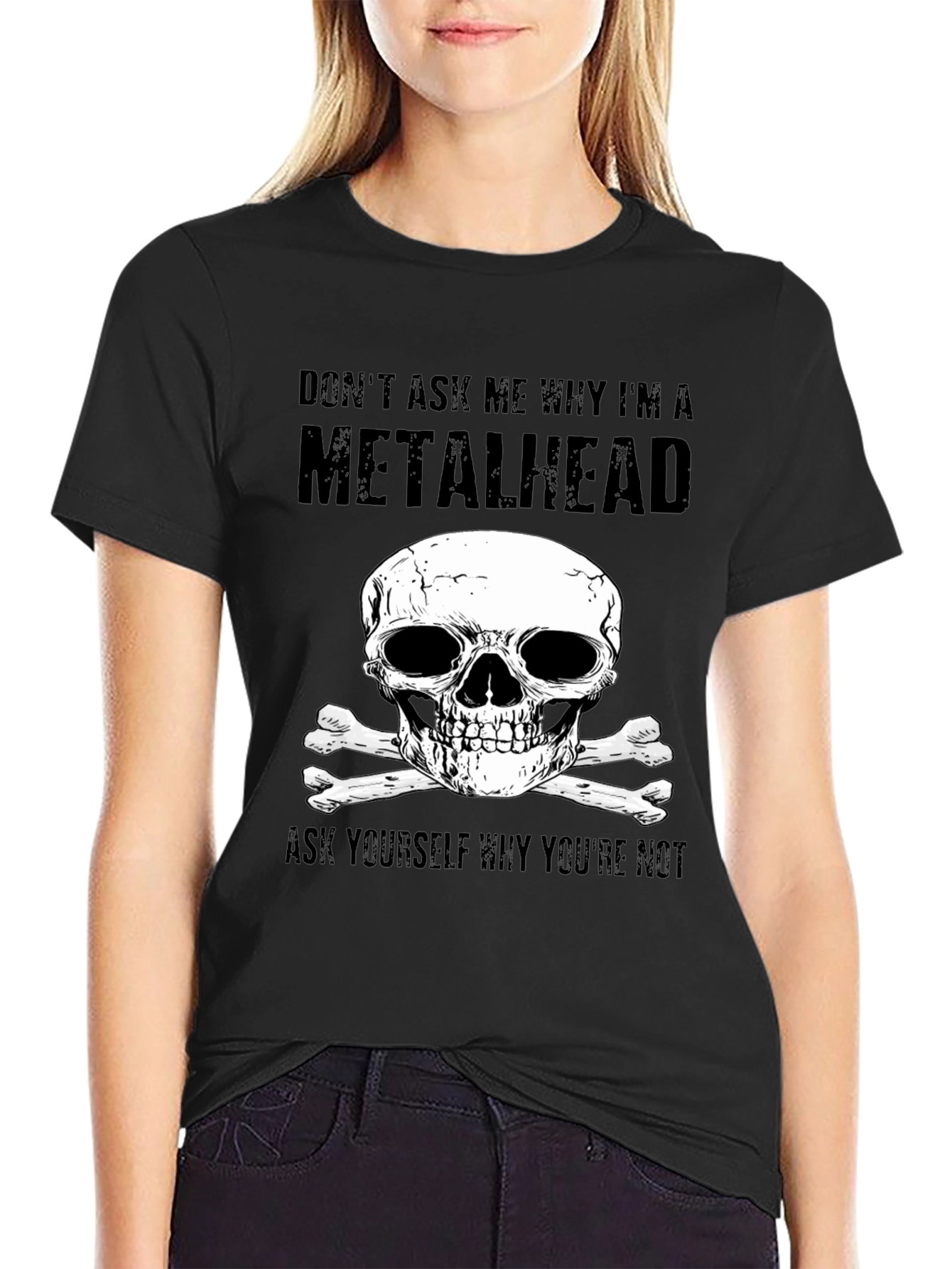 Metalhead Skull T-Shirt
