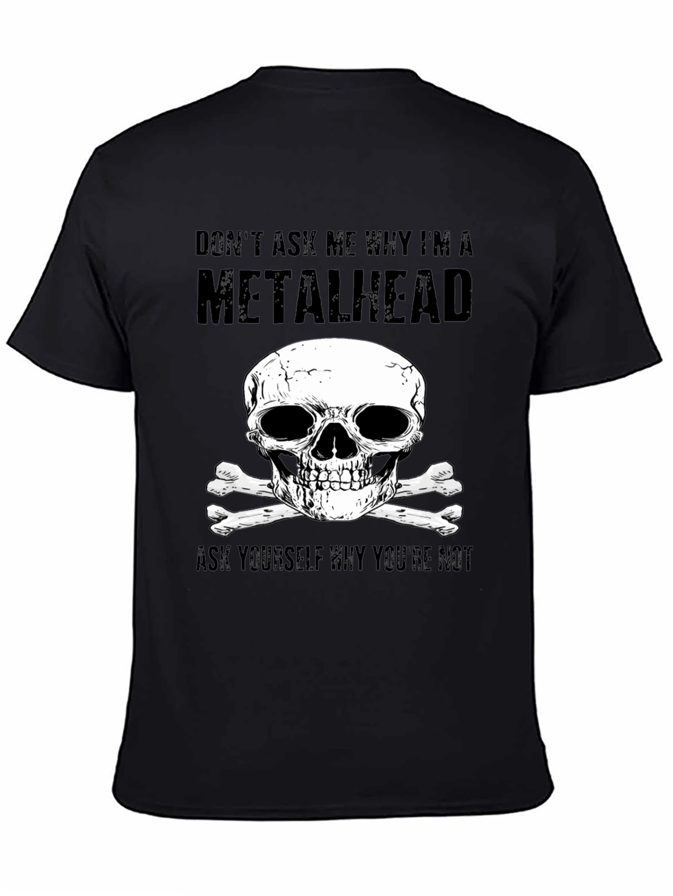 Metalhead Skull T-Shirt