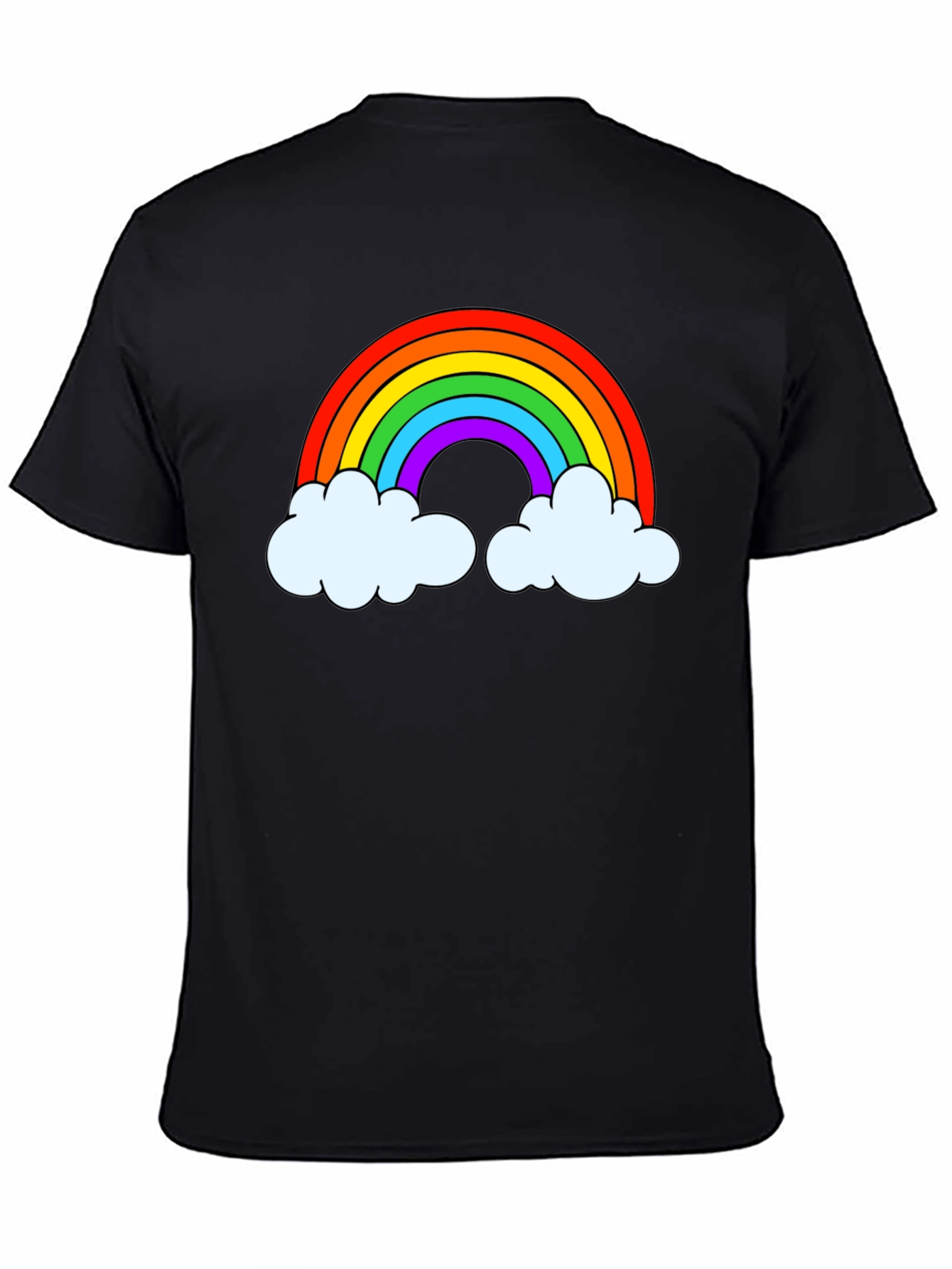 Rainbow Graphic Mens T-Shirt
