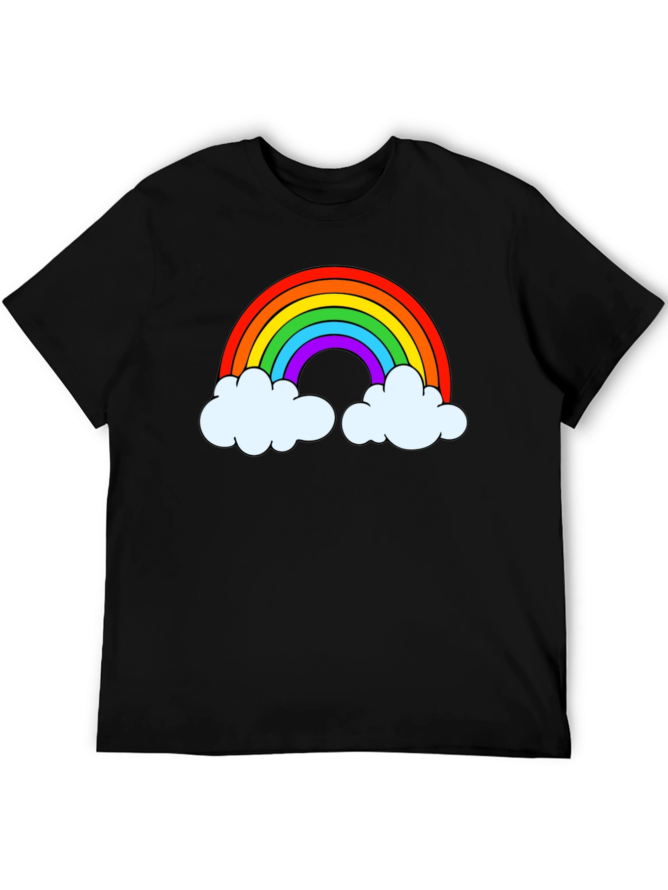 Rainbow Graphic Mens T-Shirt