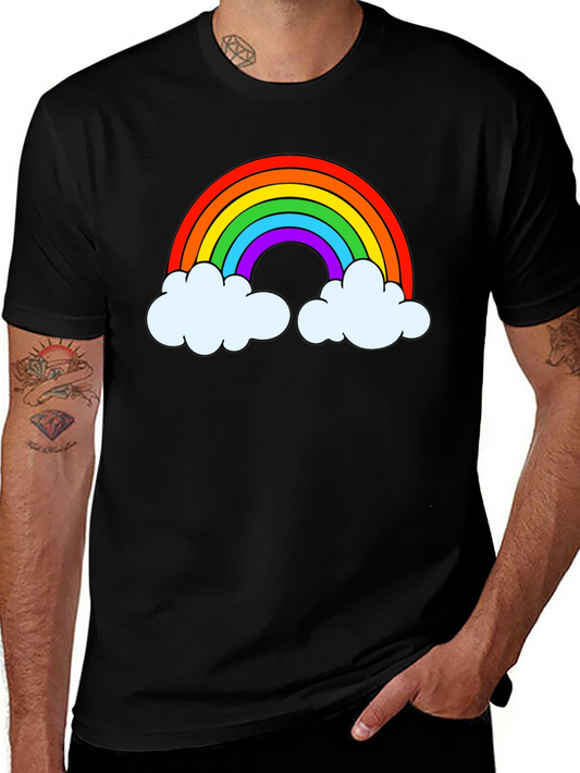Rainbow Graphic Mens T-Shirt