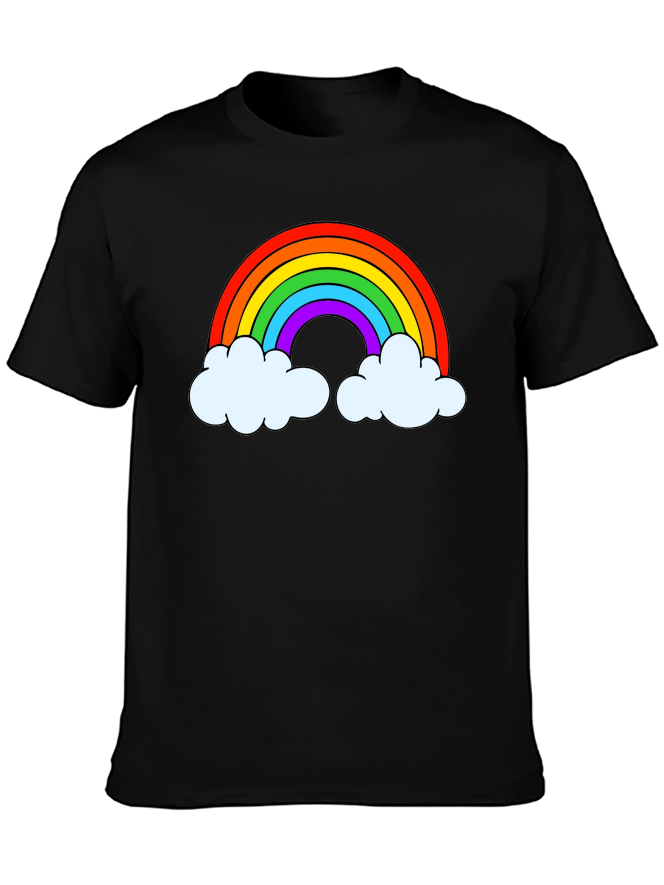 Rainbow Graphic Mens T-Shirt