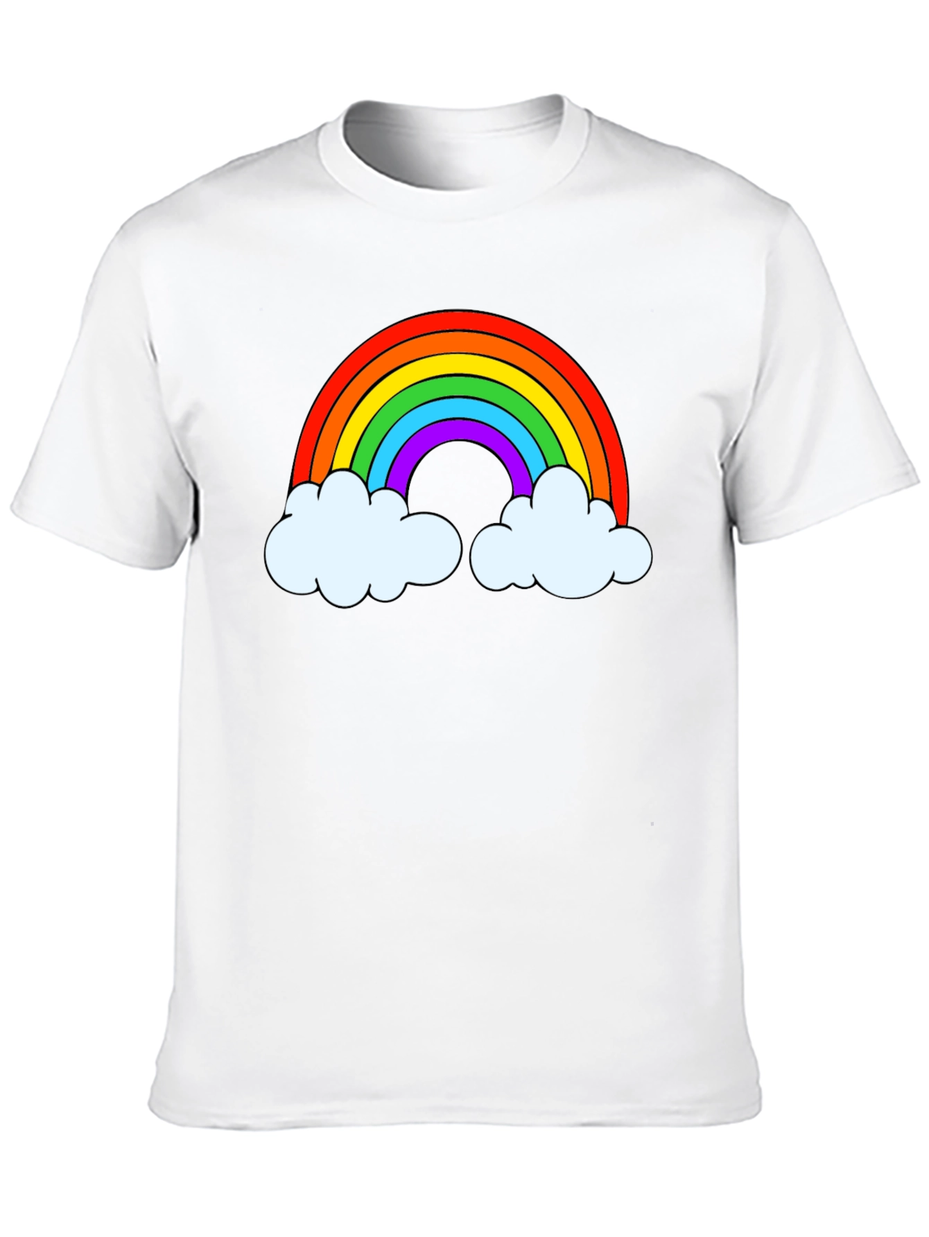 Rainbow Graphic Mens T-Shirt