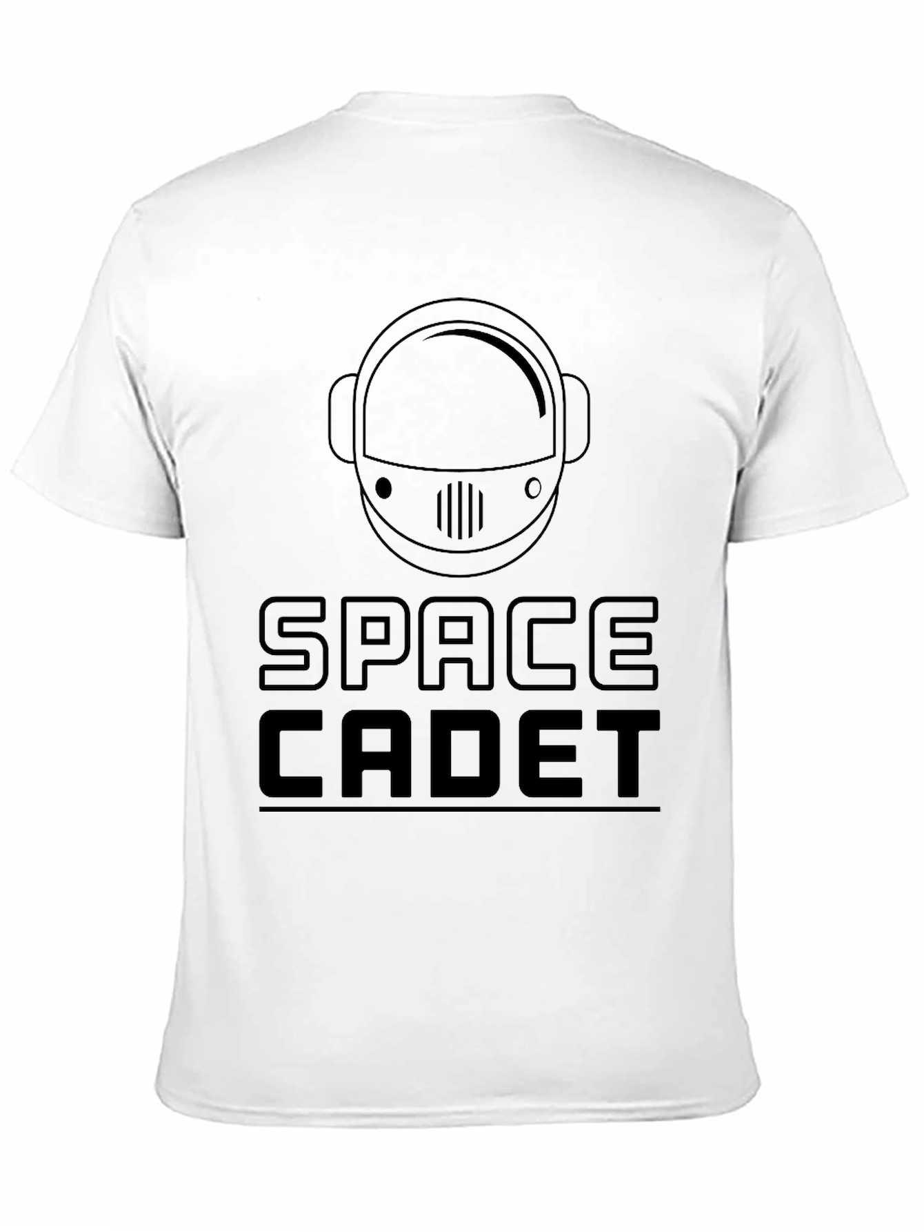 Space Cadet T-Shirt - Astronaut Helmet Graphic Tee