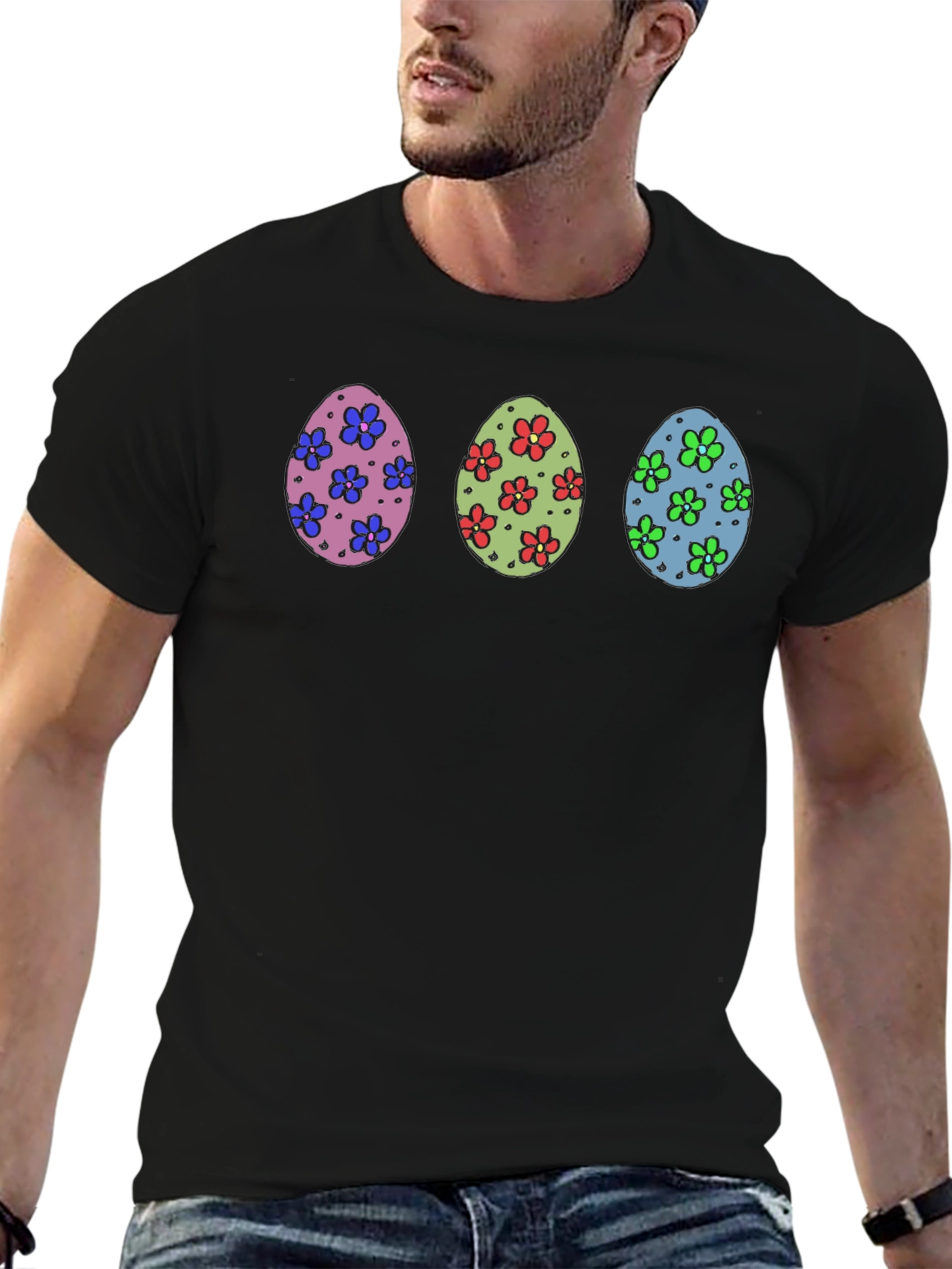 Easter Egg Floral T-Shirt