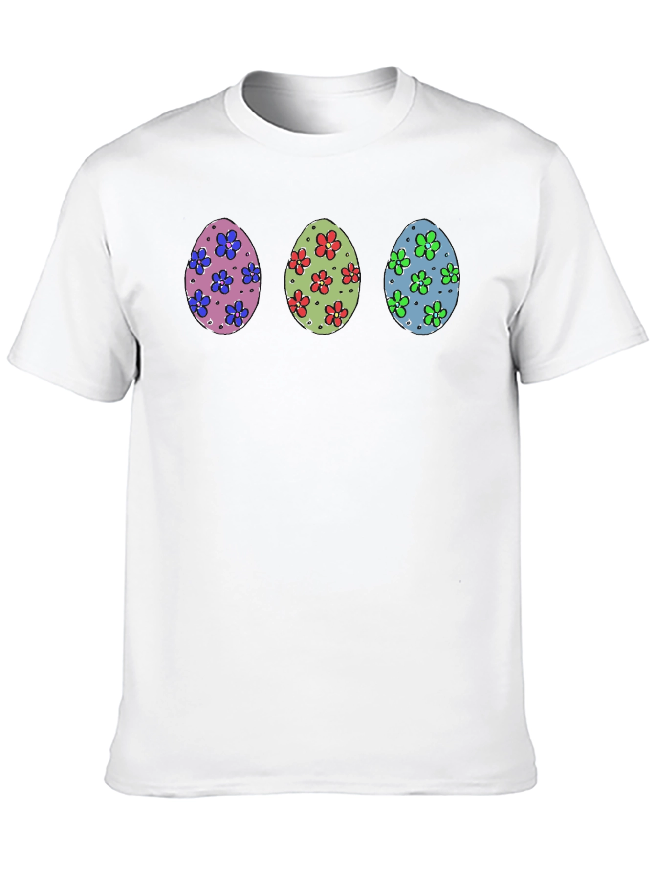 Easter Egg Floral T-Shirt