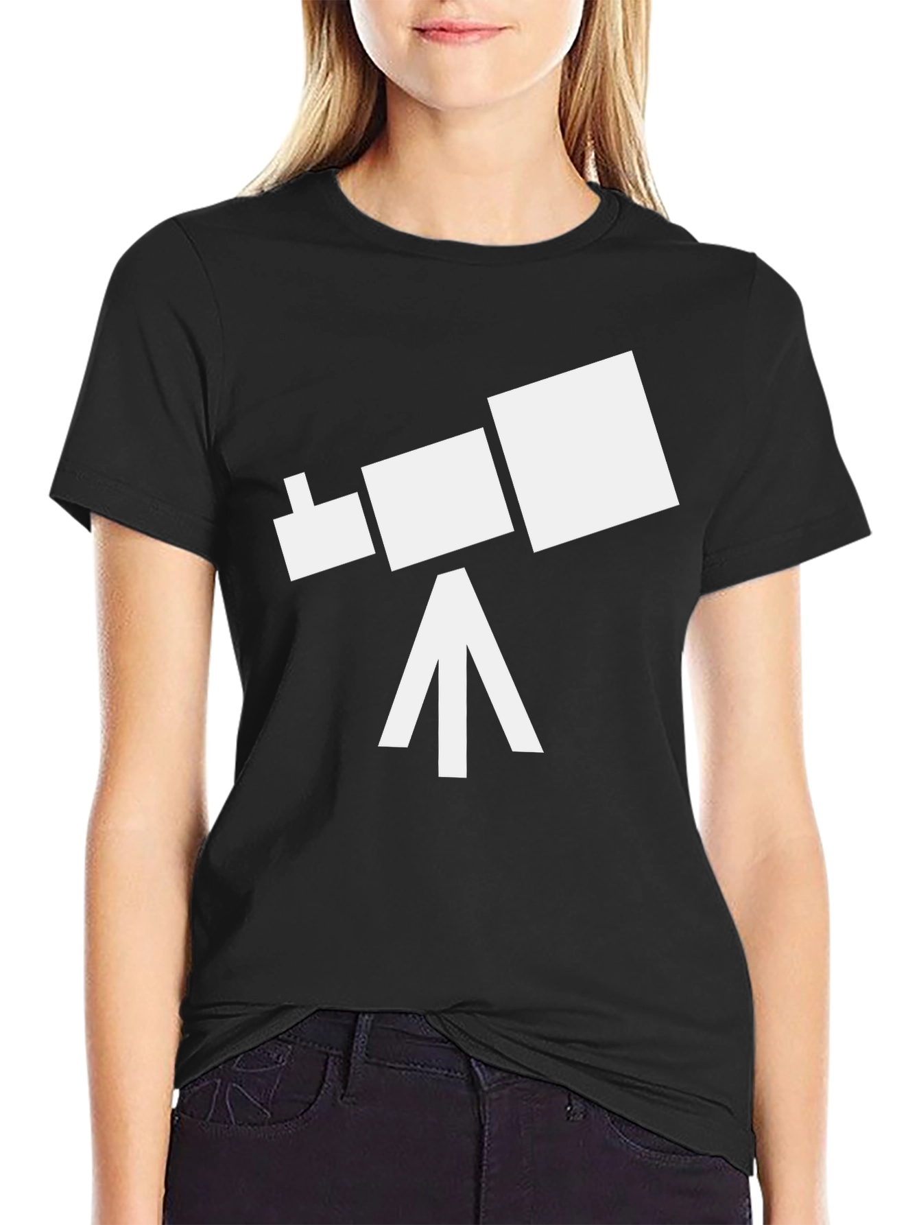 Telescope Graphic Tee - Stargazer Shirt