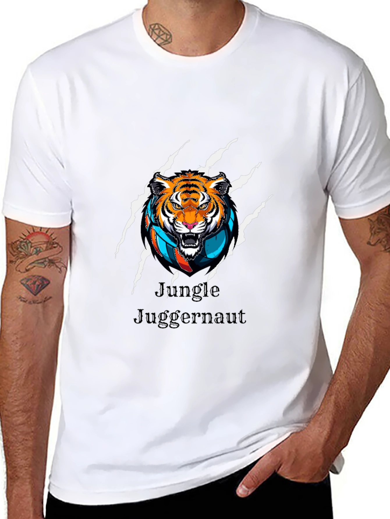 Jungle Juggernaut Tiger Graphic Tee