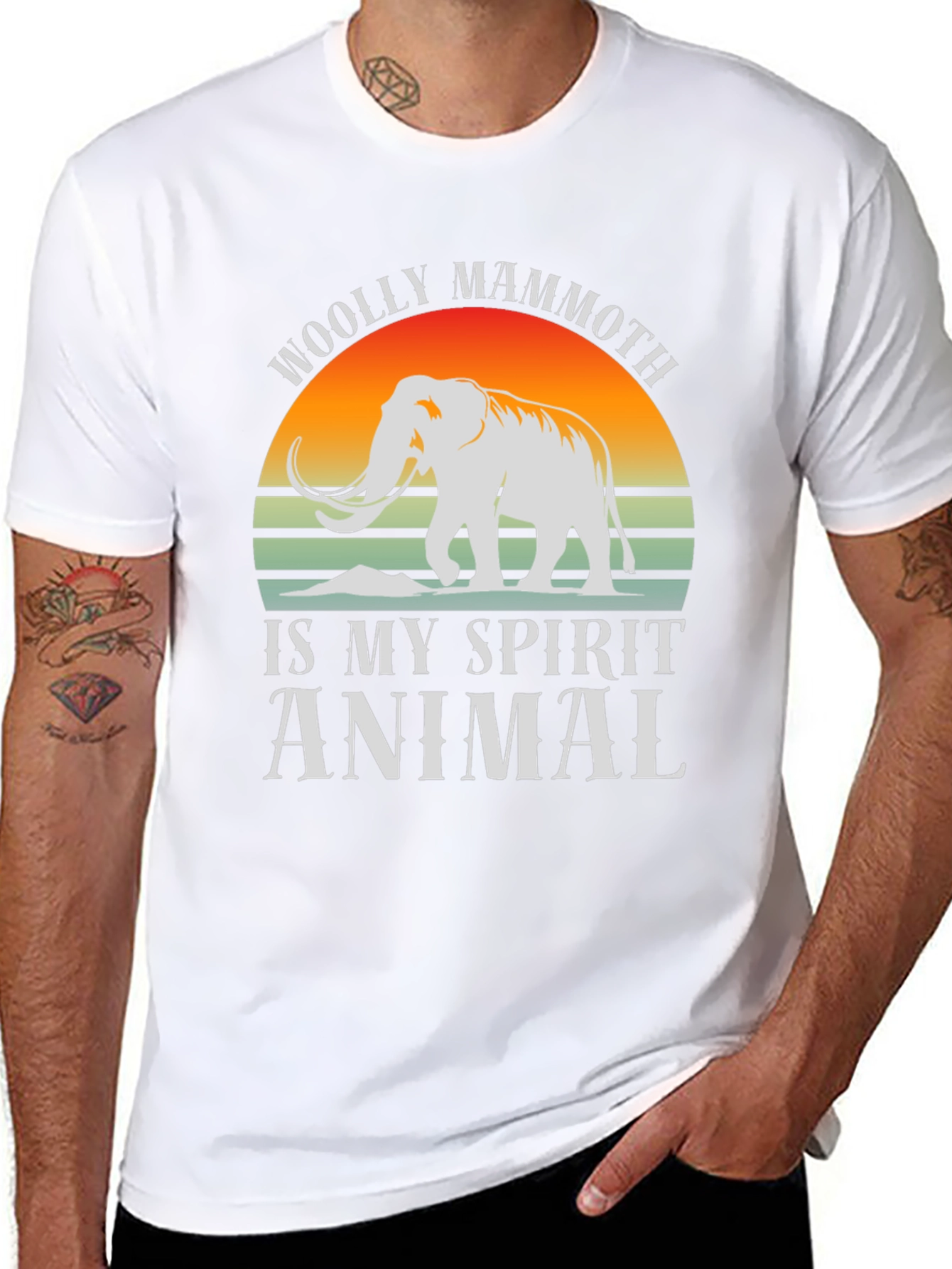 Woolly Mammoth Spirit Animal T-Shirt