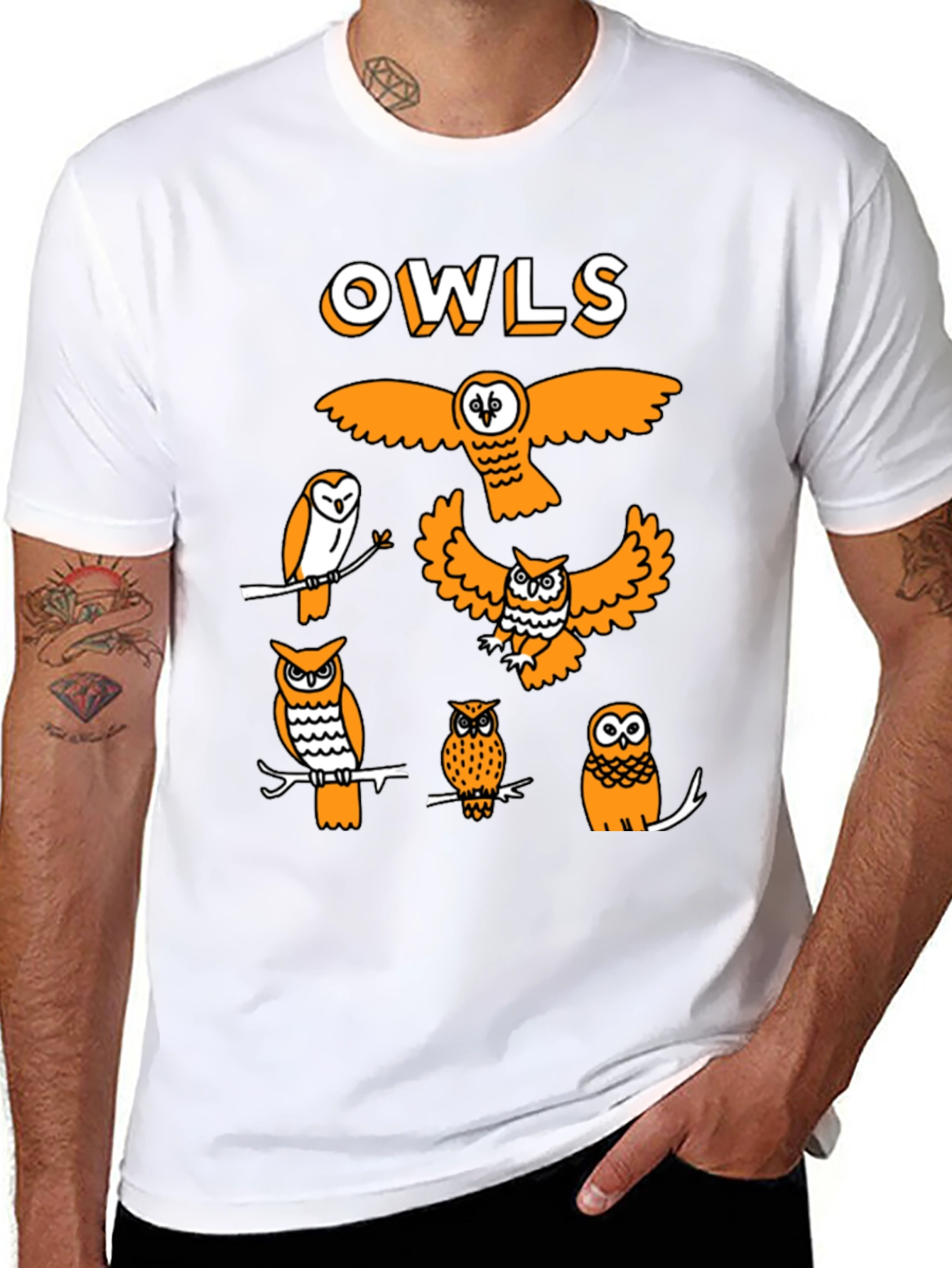 Fun Owl Graphic Tee