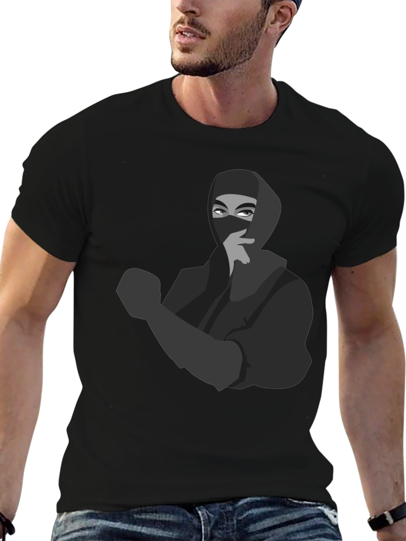Ninja Graphic Tee - Stealth Mode Activated