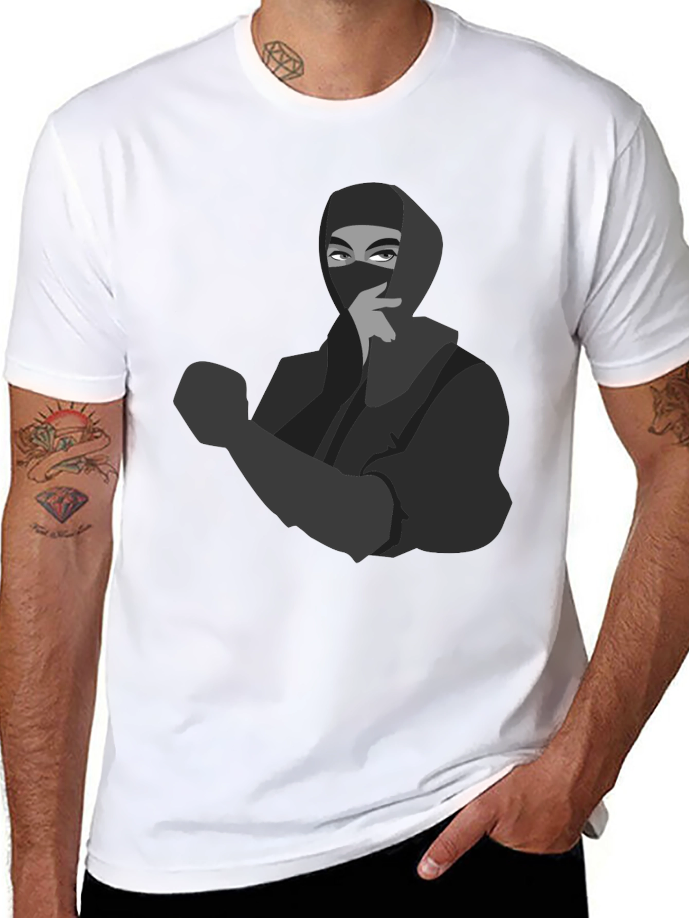 Ninja Graphic Tee - Stealth Mode Activated