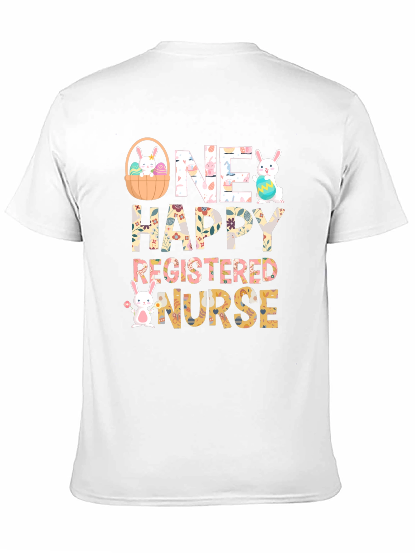 One Happy Registered Nurse Easter T-Shirt