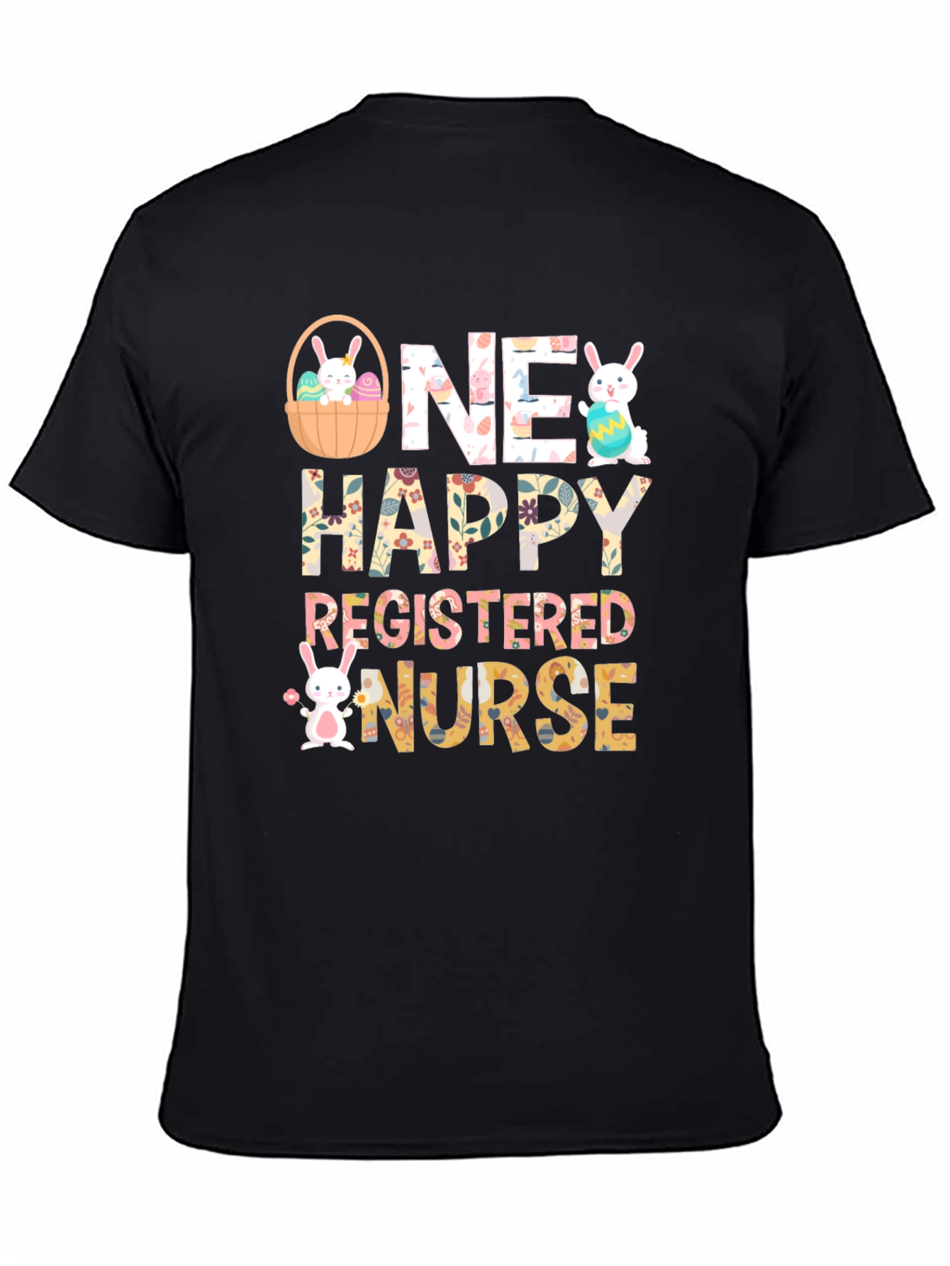 One Happy Registered Nurse Easter T-Shirt