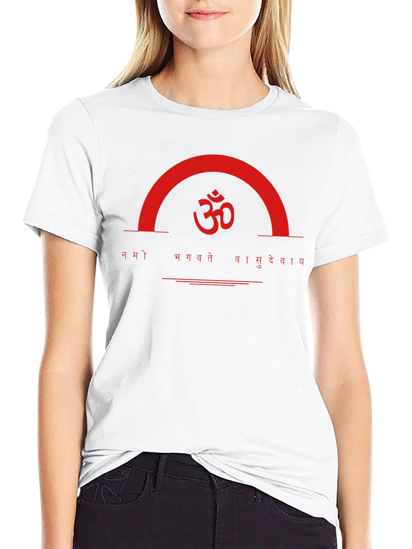 Om Namo Bhagavate Vasudevaya T-Shirt