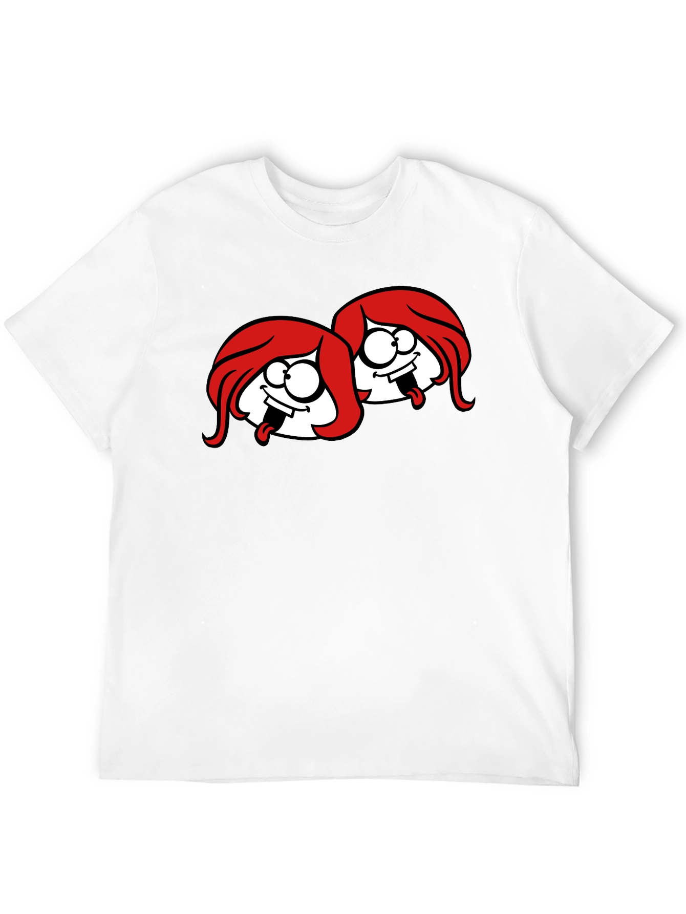 Cartoon Red Hair T-Shirt