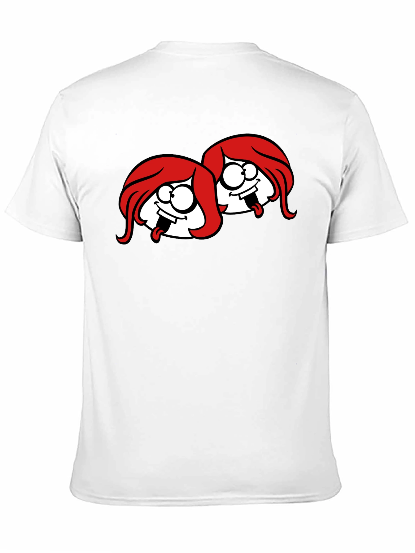 Cartoon Red Hair T-Shirt