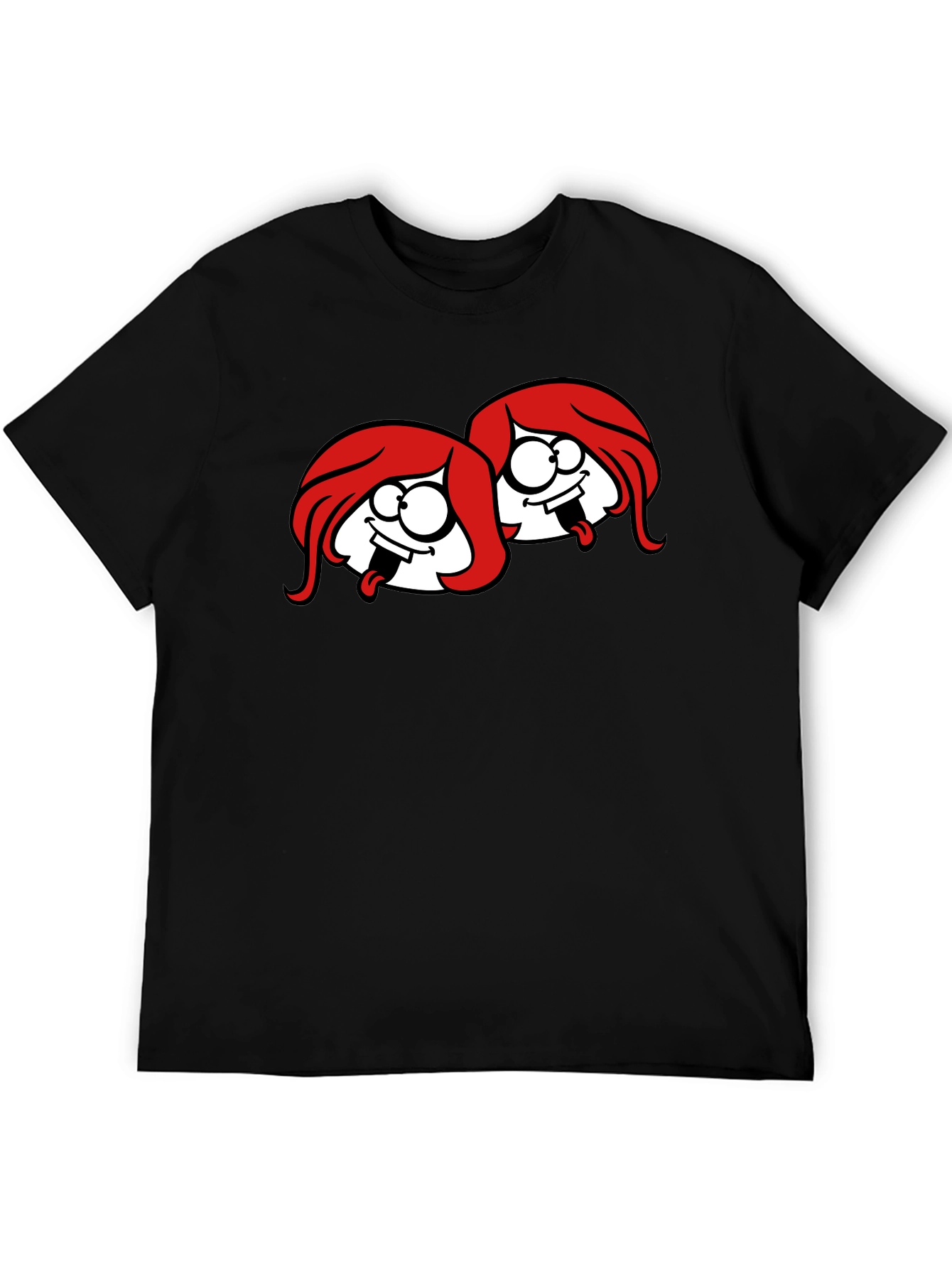 Cartoon Red Hair T-Shirt