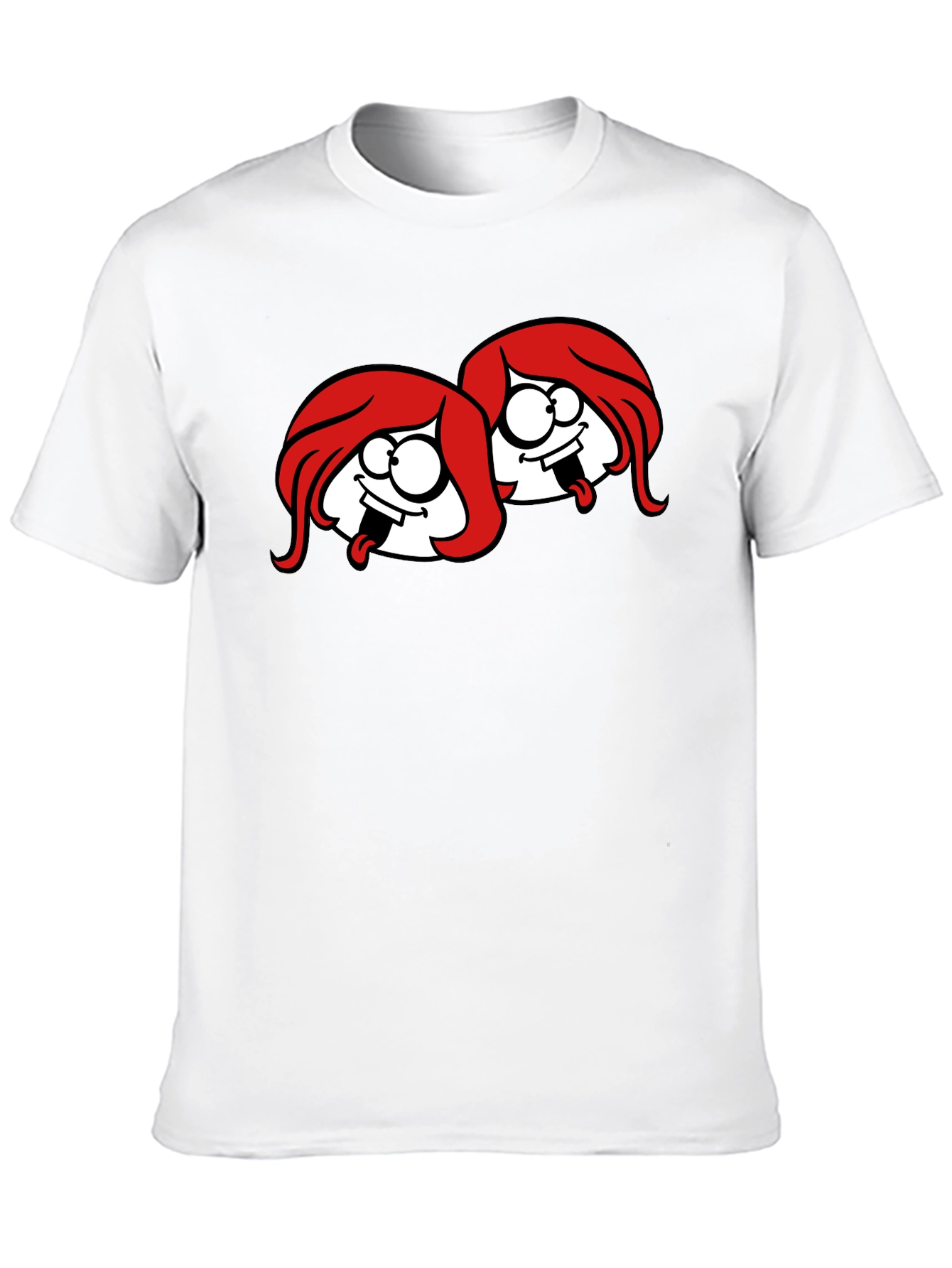 Cartoon Red Hair T-Shirt