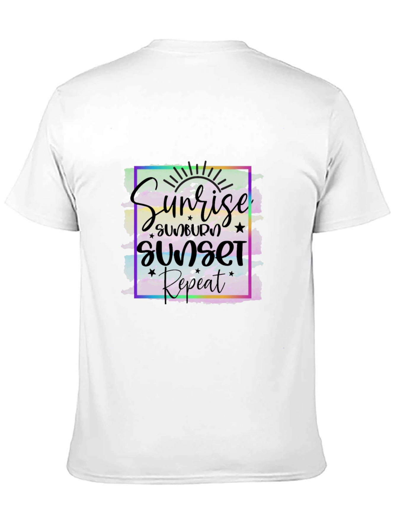 Sunrise Sunset Repeat Graphic Tee