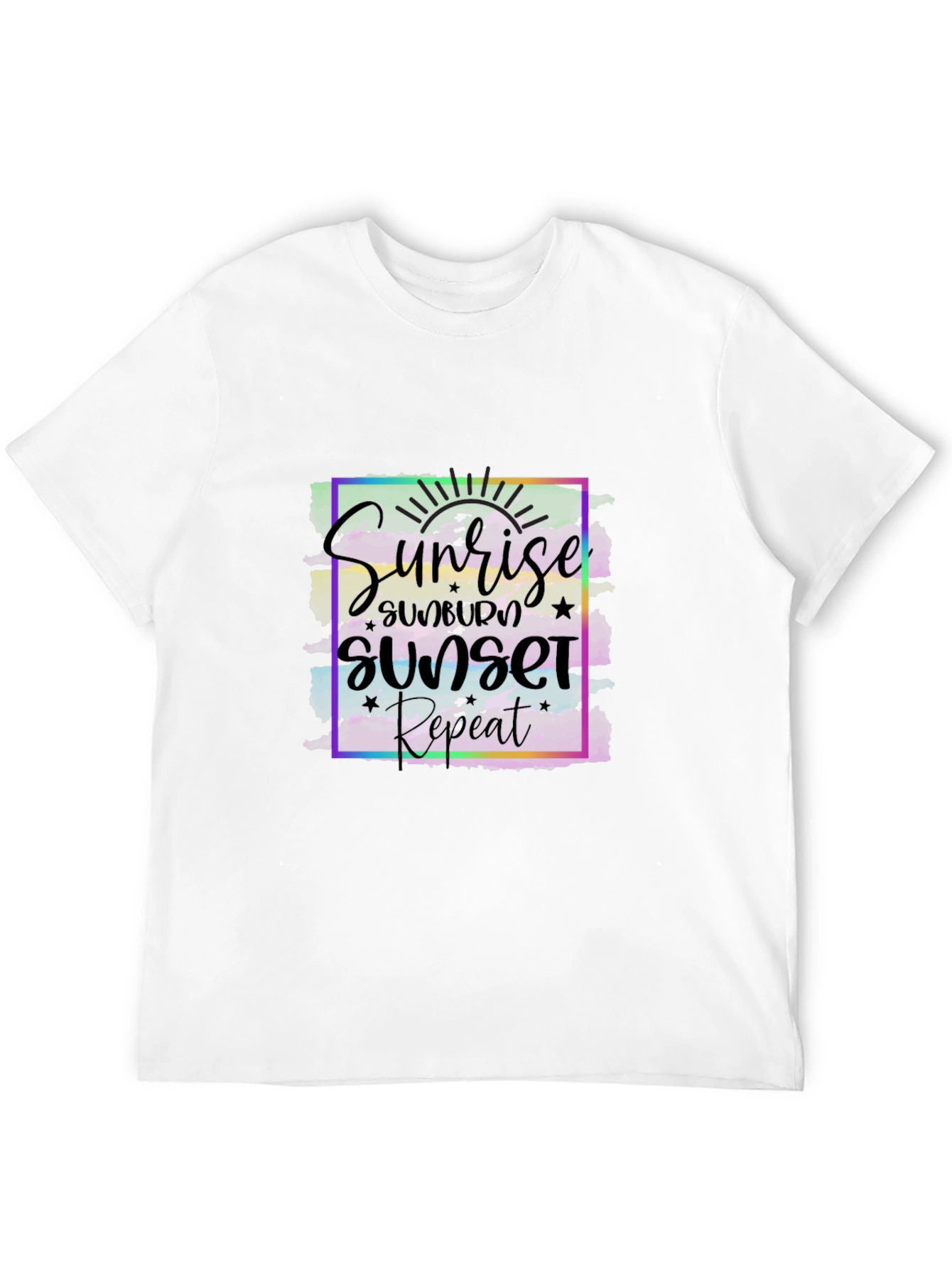 Sunrise Sunset Repeat Graphic Tee