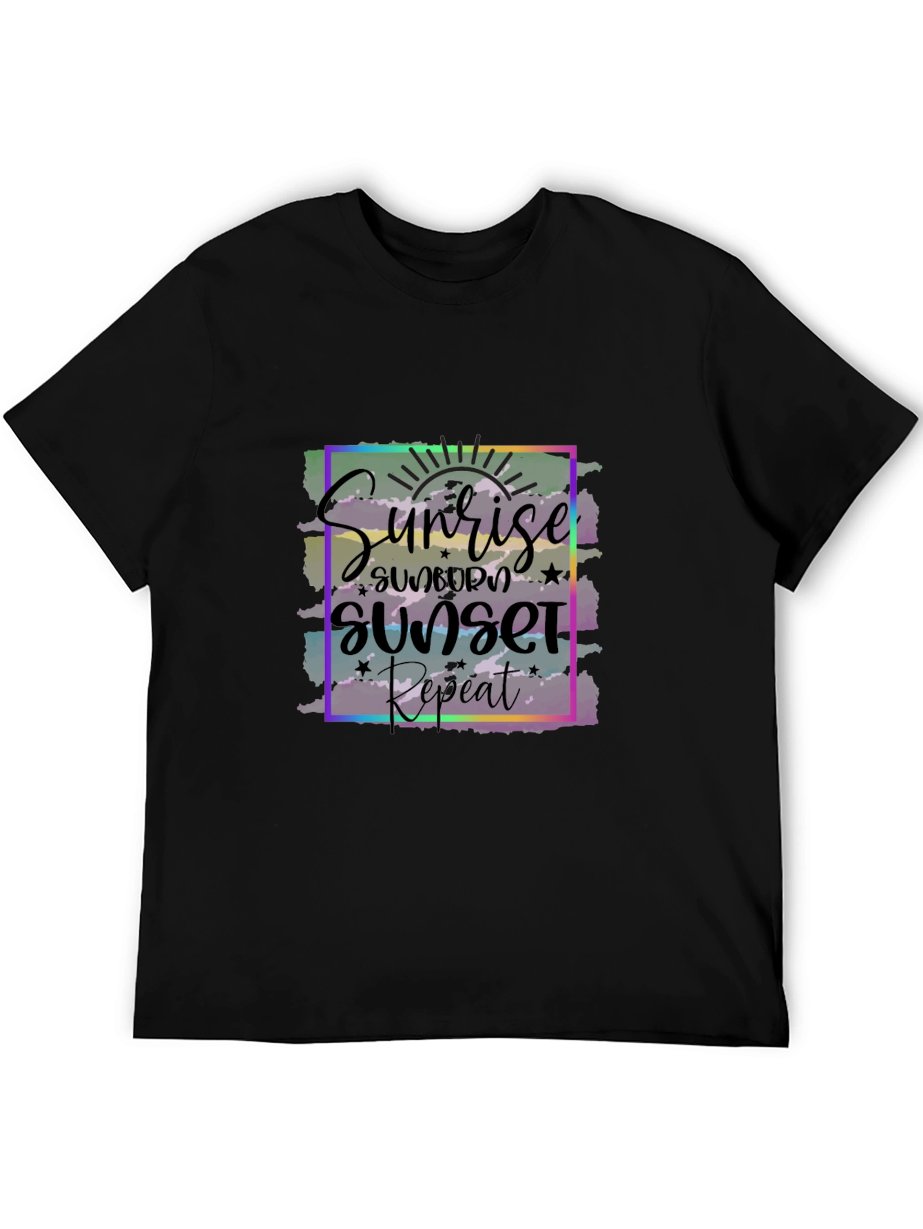 Sunrise Sunset Repeat Graphic Tee