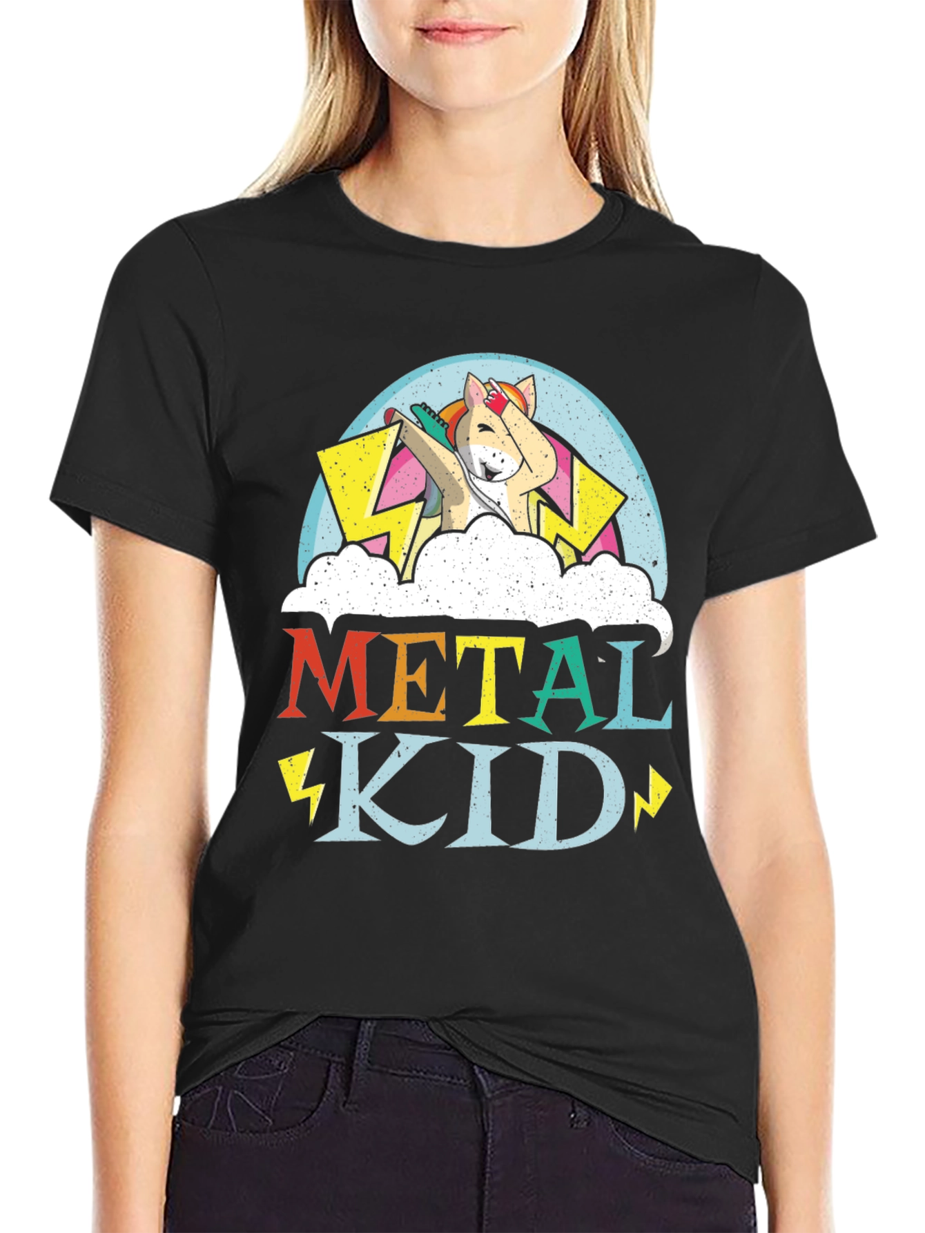 Metal Kid Unicorn T-Shirt