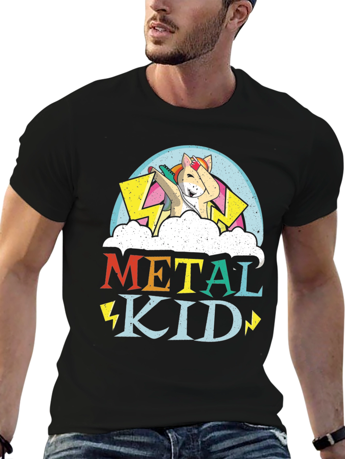 Metal Kid Unicorn T-Shirt