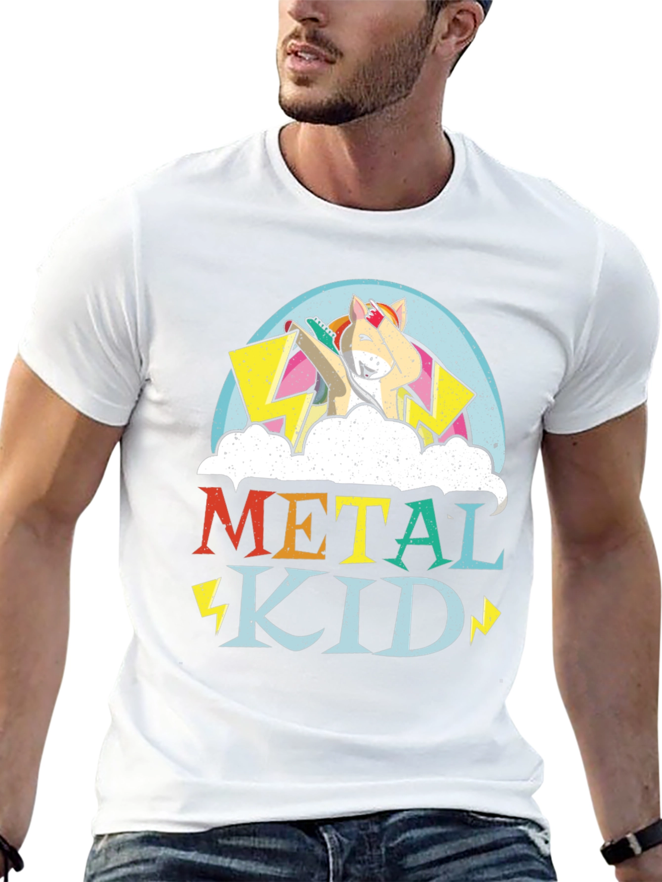 Metal Kid Unicorn T-Shirt