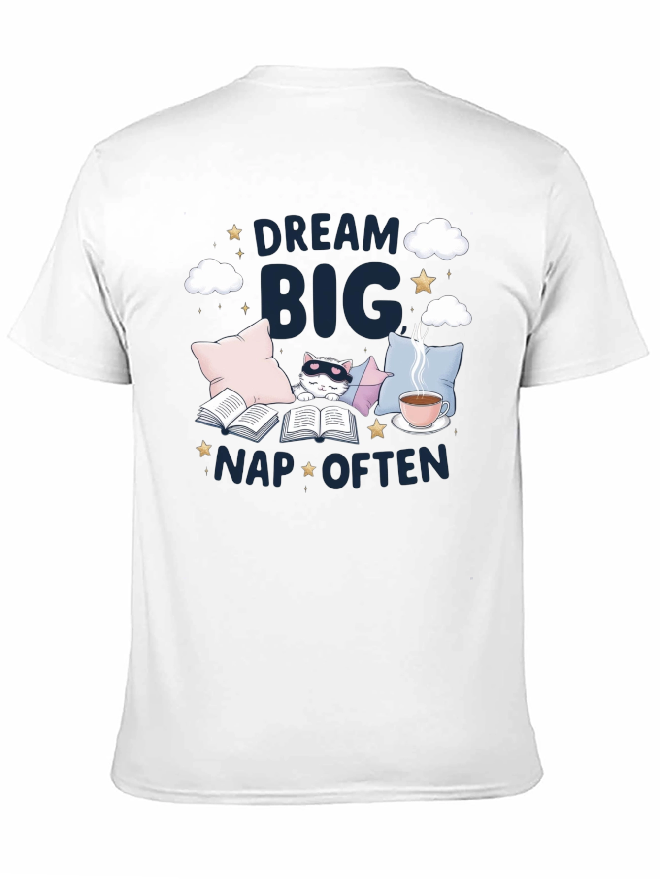 Dream Big Nap Often Graphic T-Shirt