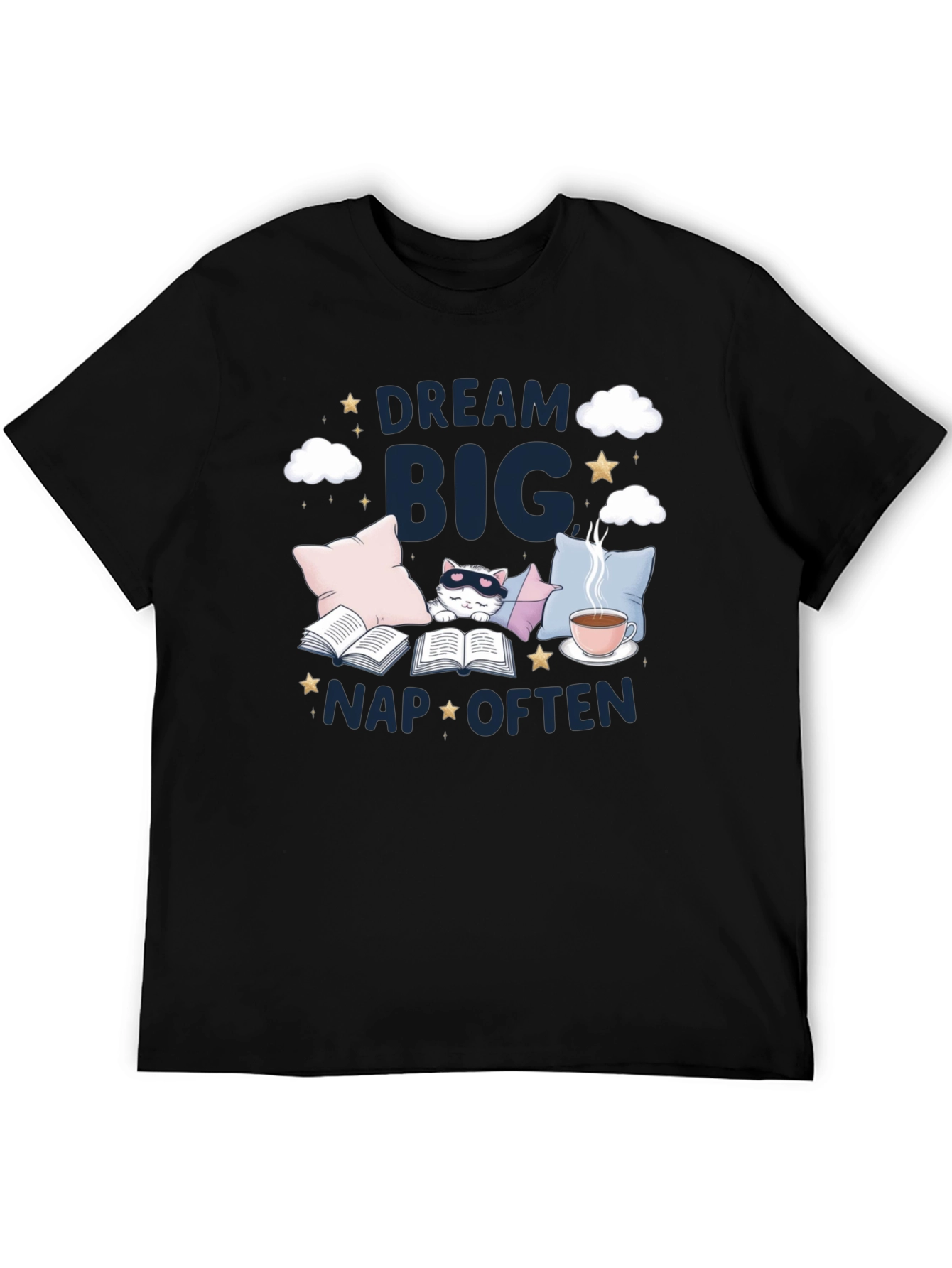 Dream Big Nap Often Graphic T-Shirt