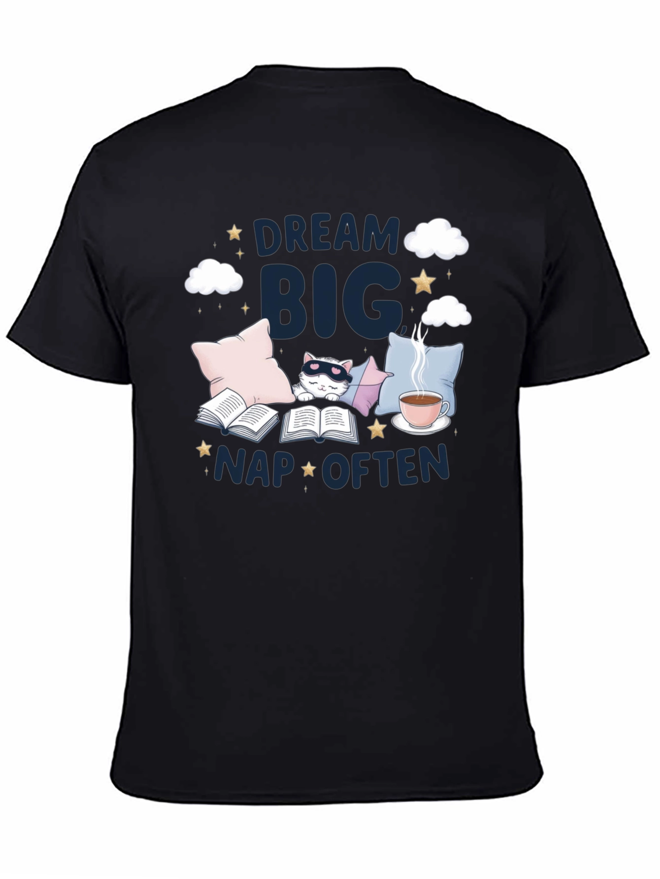 Dream Big Nap Often Graphic T-Shirt
