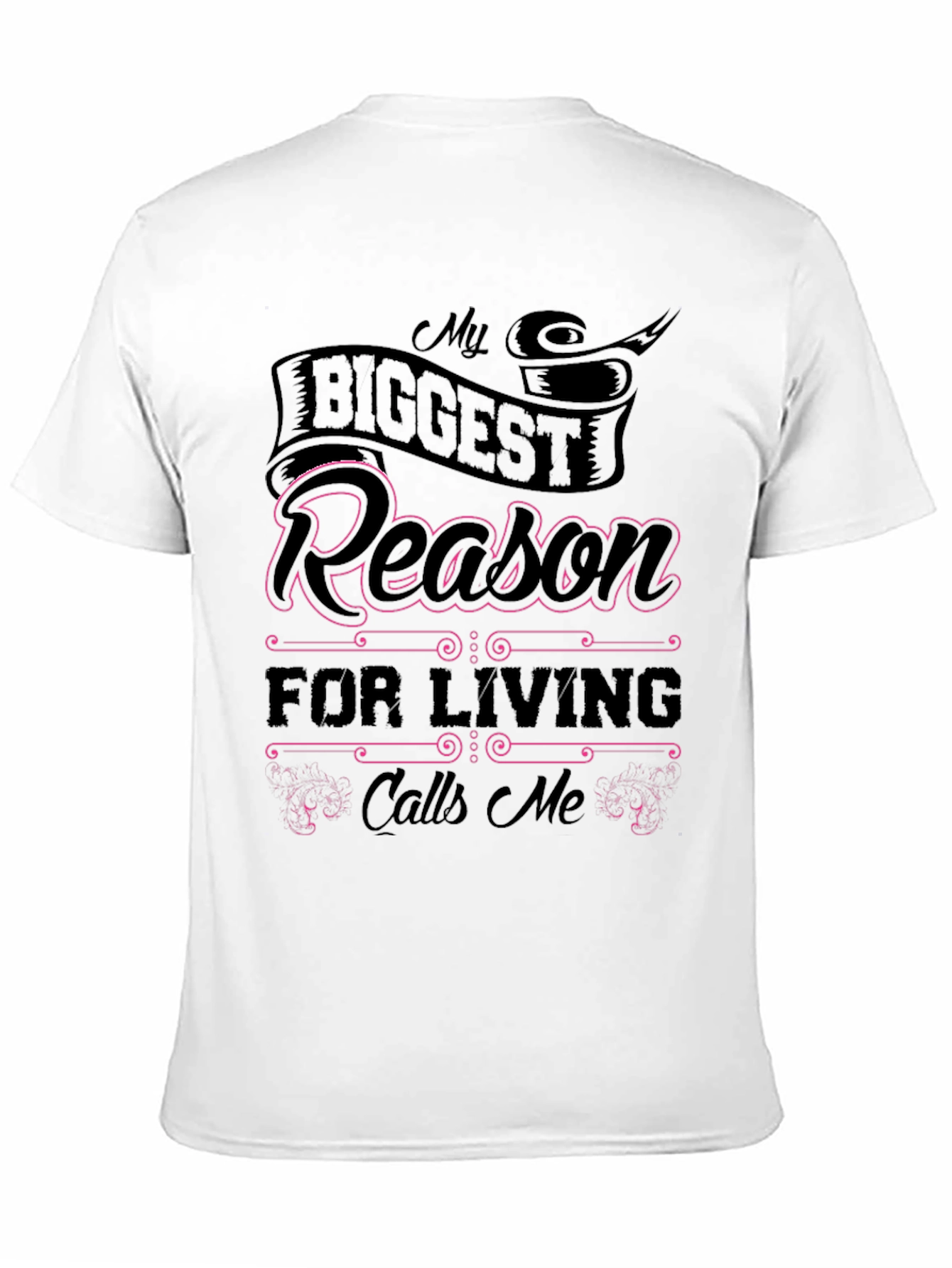 My Biggest Reason T-Shirt - Family Love Tee