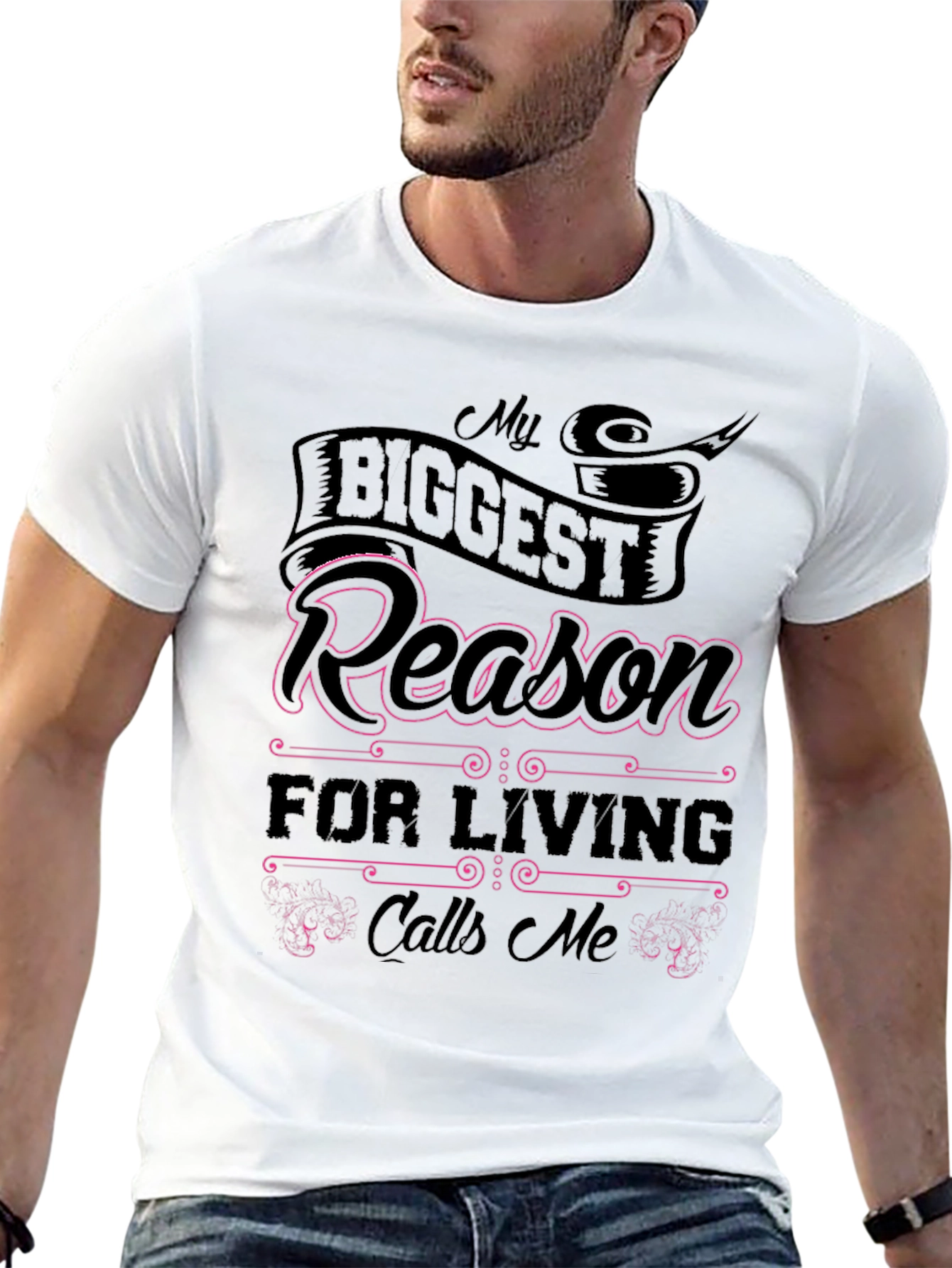 My Biggest Reason T-Shirt - Family Love Tee