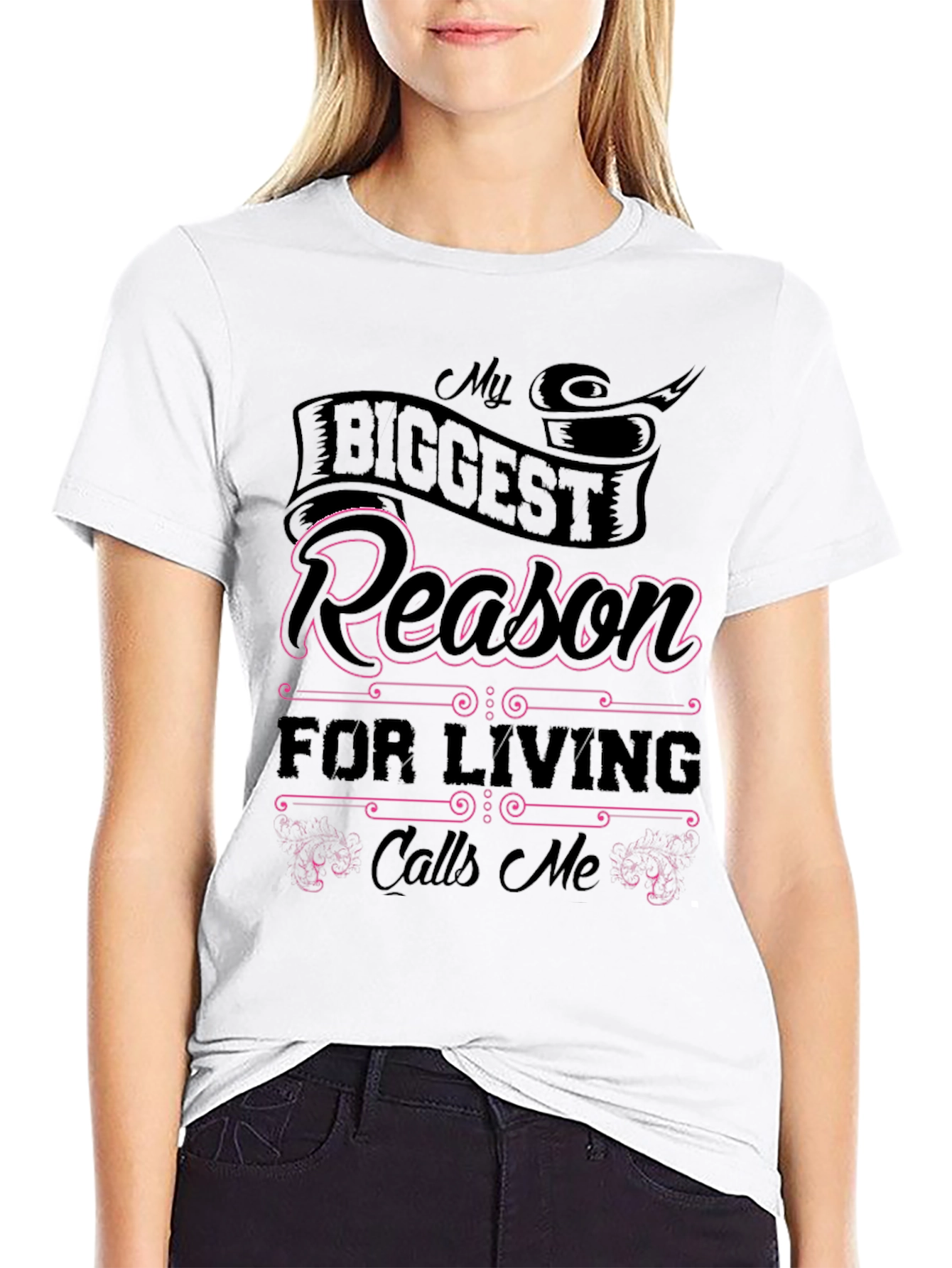 My Biggest Reason T-Shirt - Family Love Tee