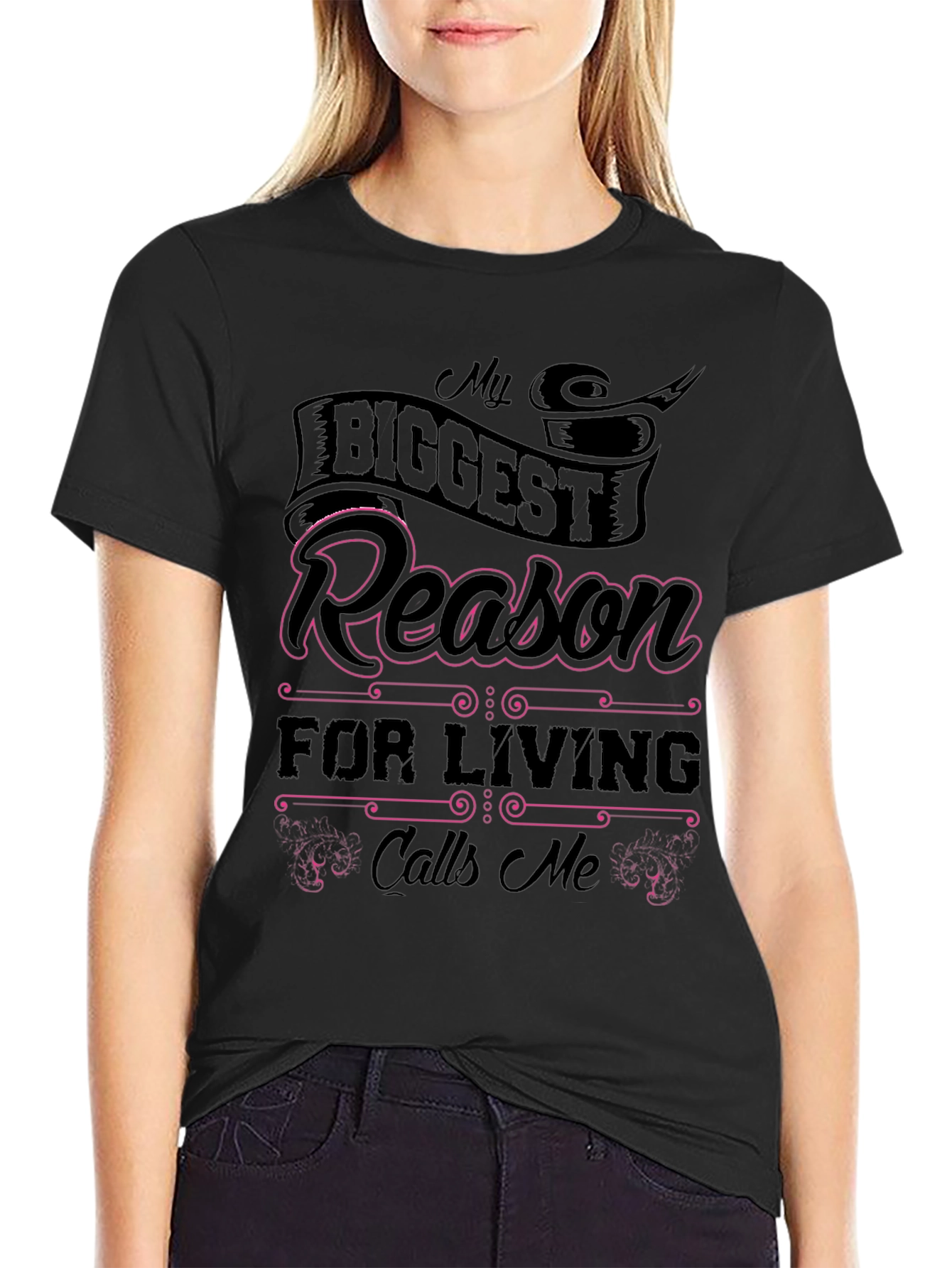 My Biggest Reason T-Shirt - Family Love Tee