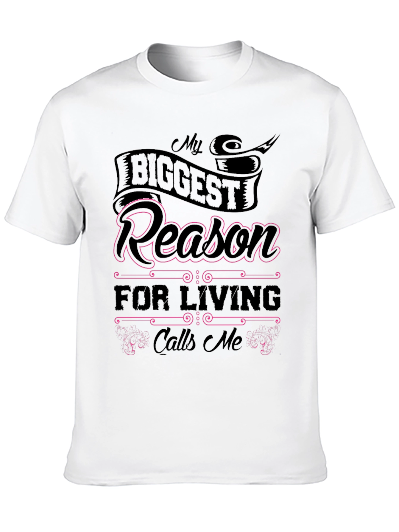 My Biggest Reason T-Shirt - Family Love Tee