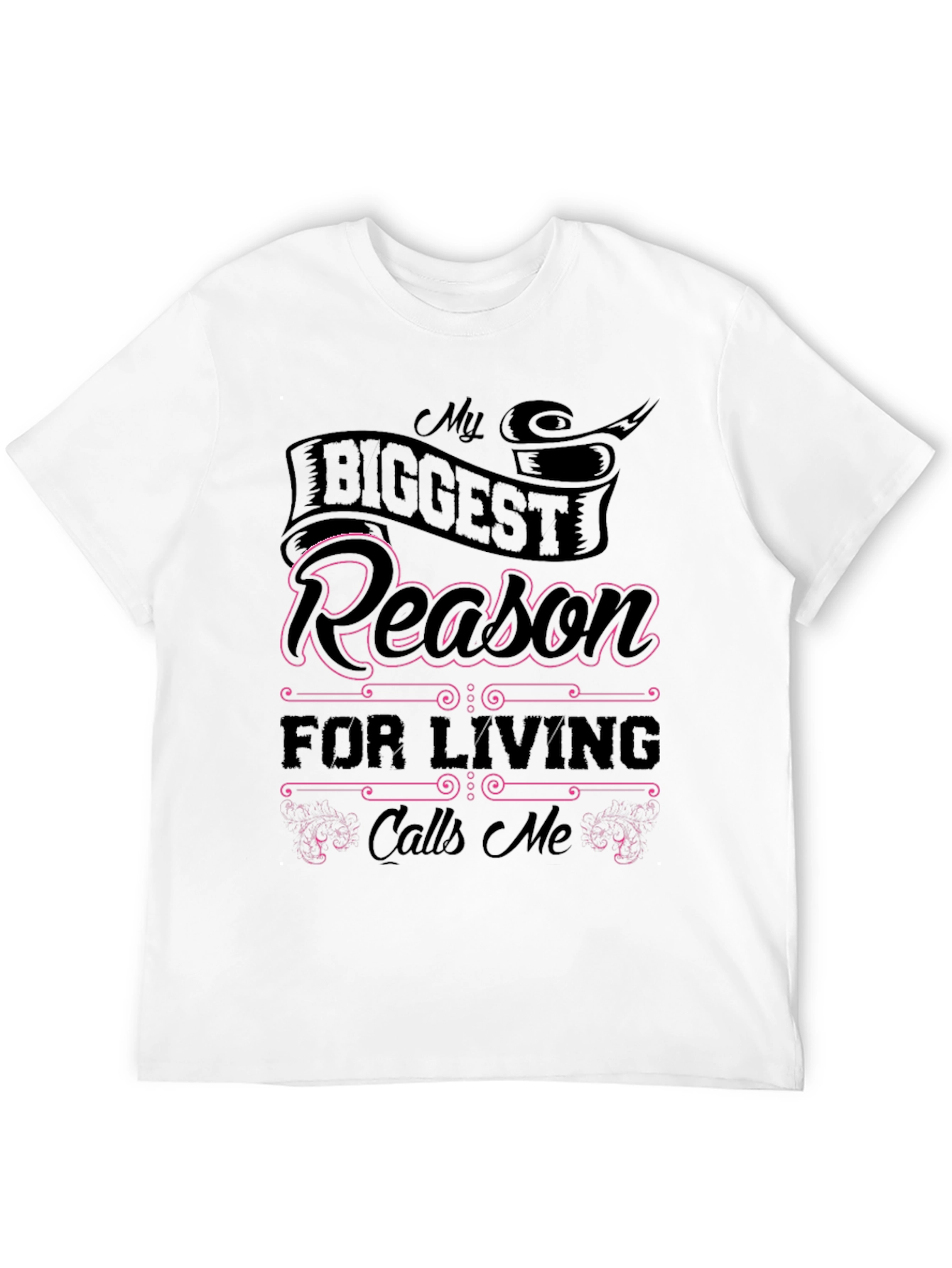My Biggest Reason T-Shirt - Family Love Tee