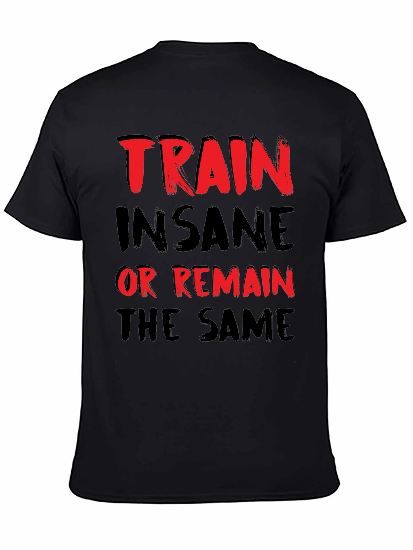 Train Insane or Remain the Same Graphic Tee