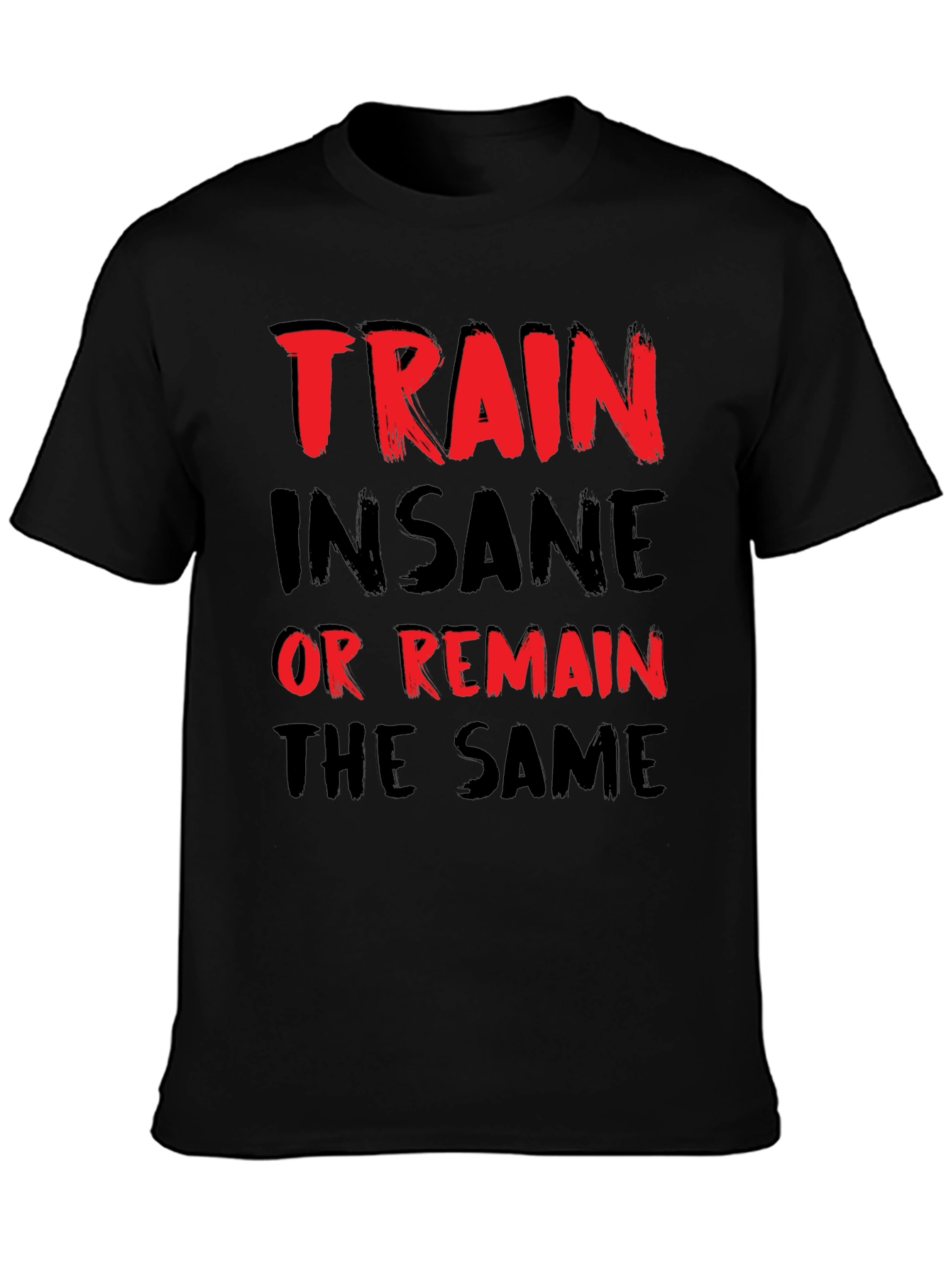 Train Insane or Remain the Same Graphic Tee