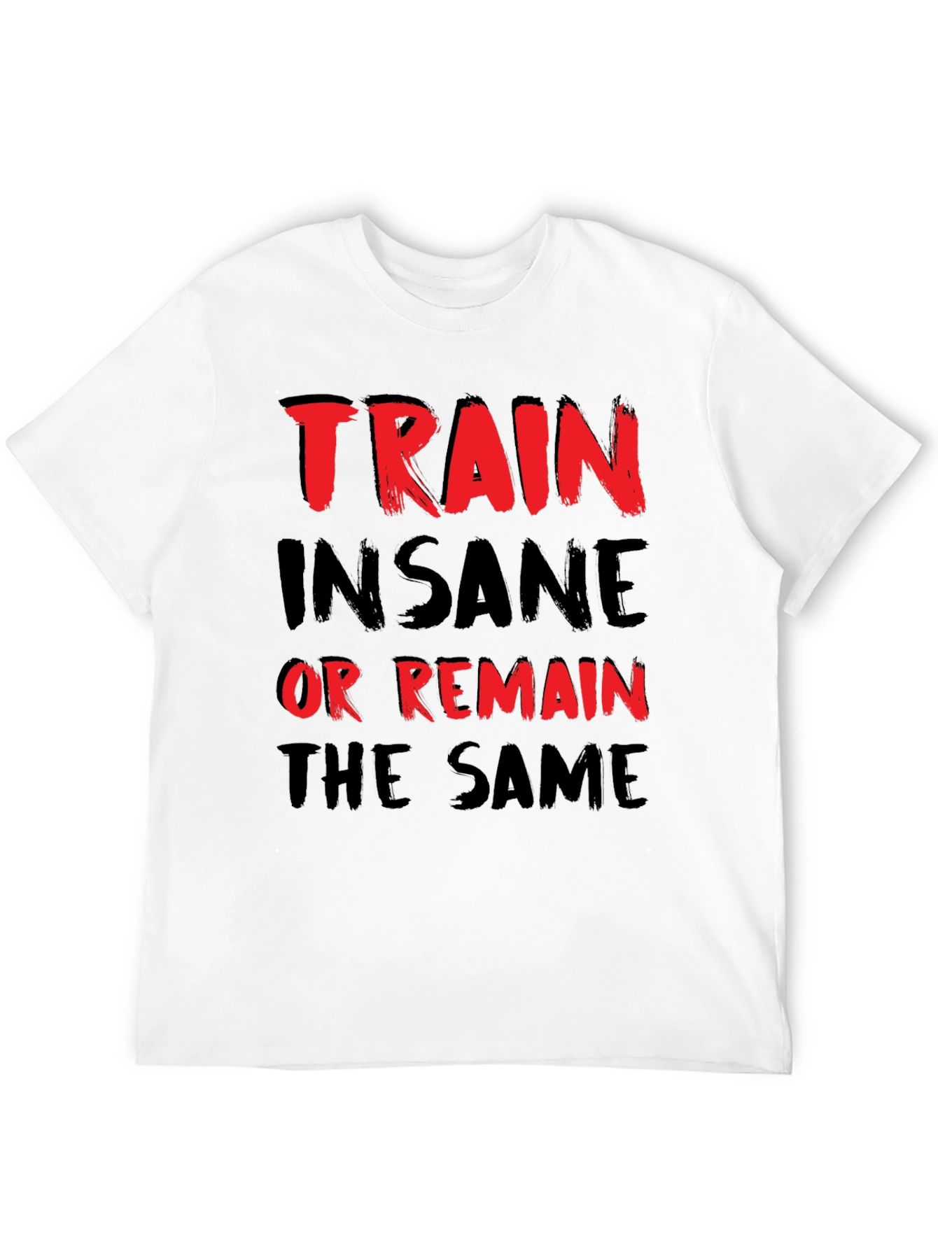 Train Insane or Remain the Same Graphic Tee