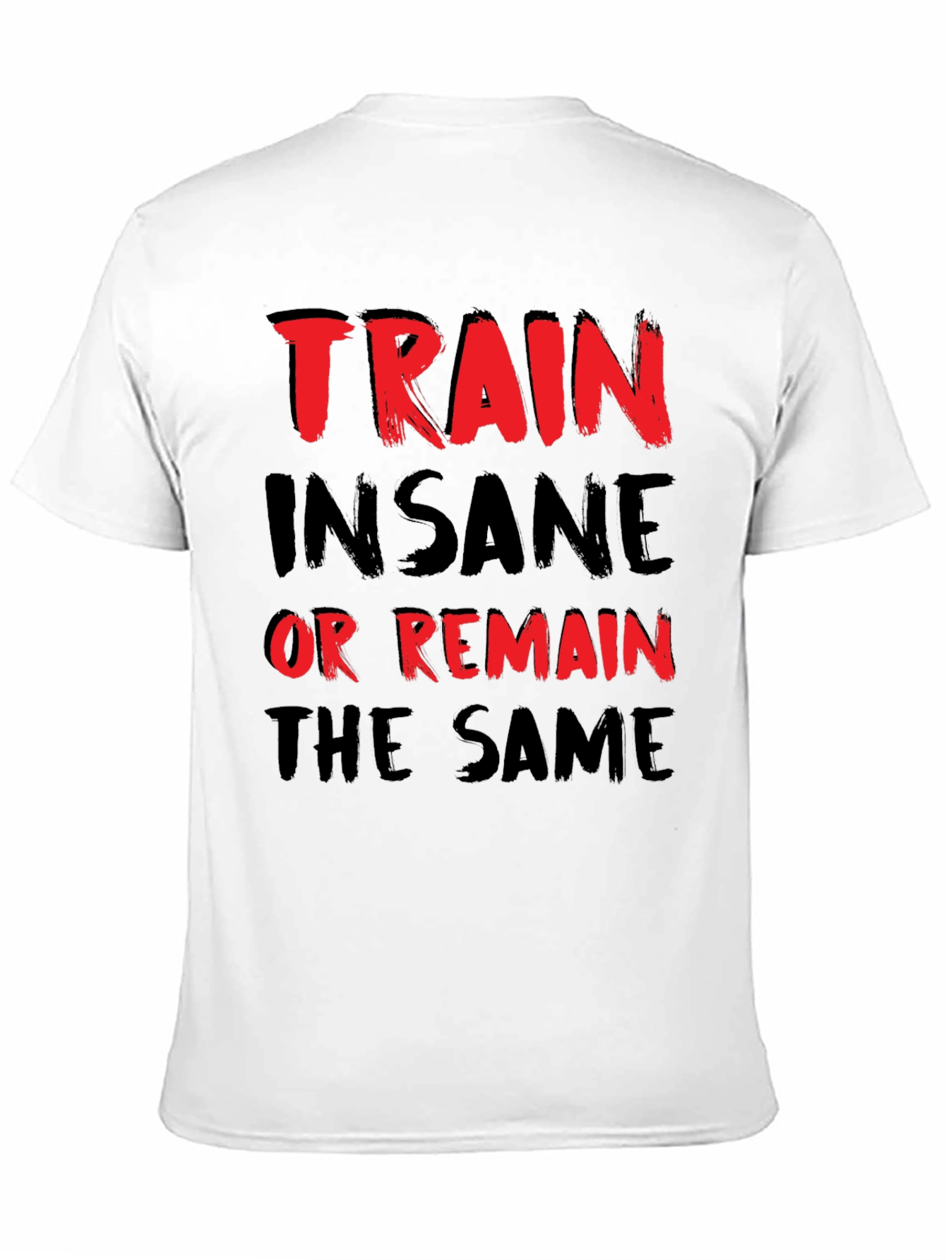Train Insane or Remain the Same Graphic Tee