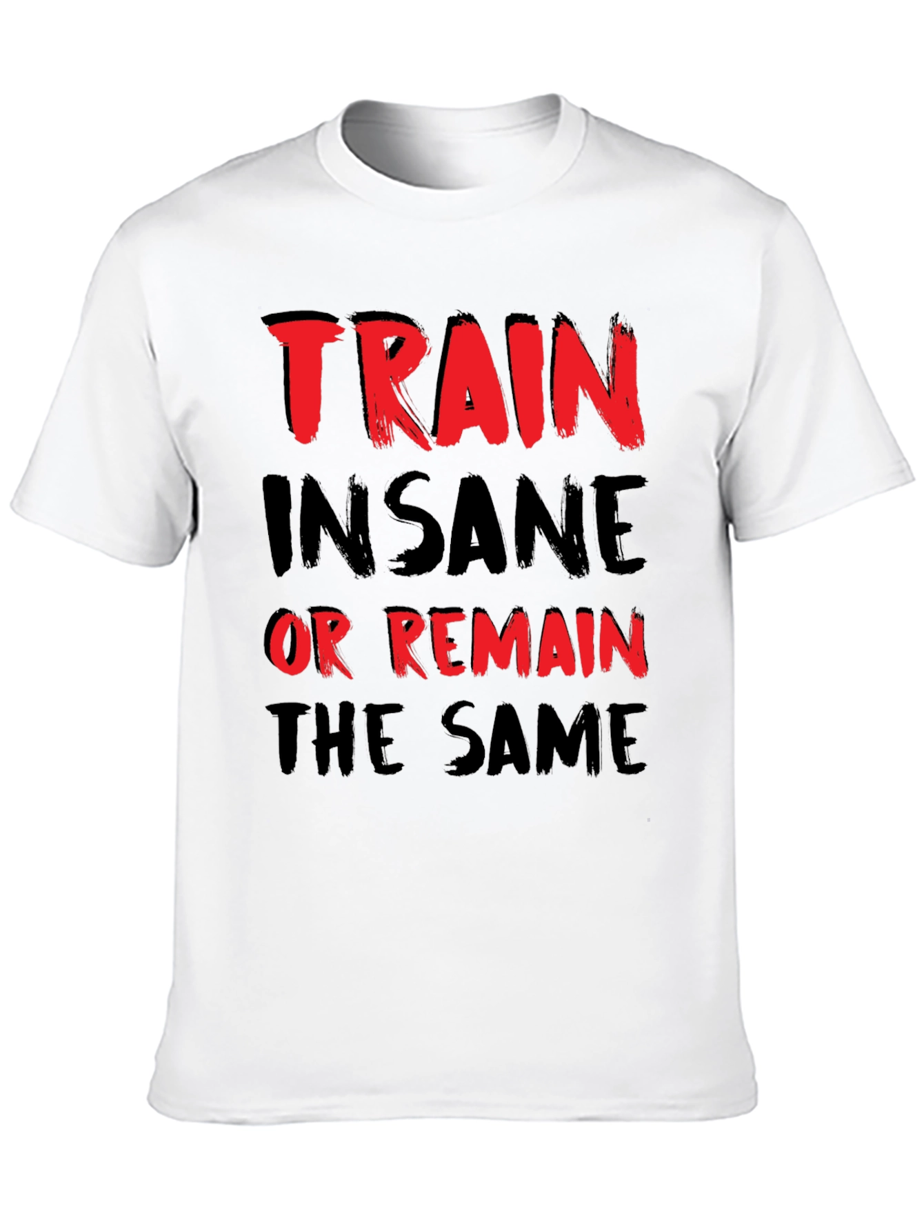 Train Insane or Remain the Same Graphic Tee