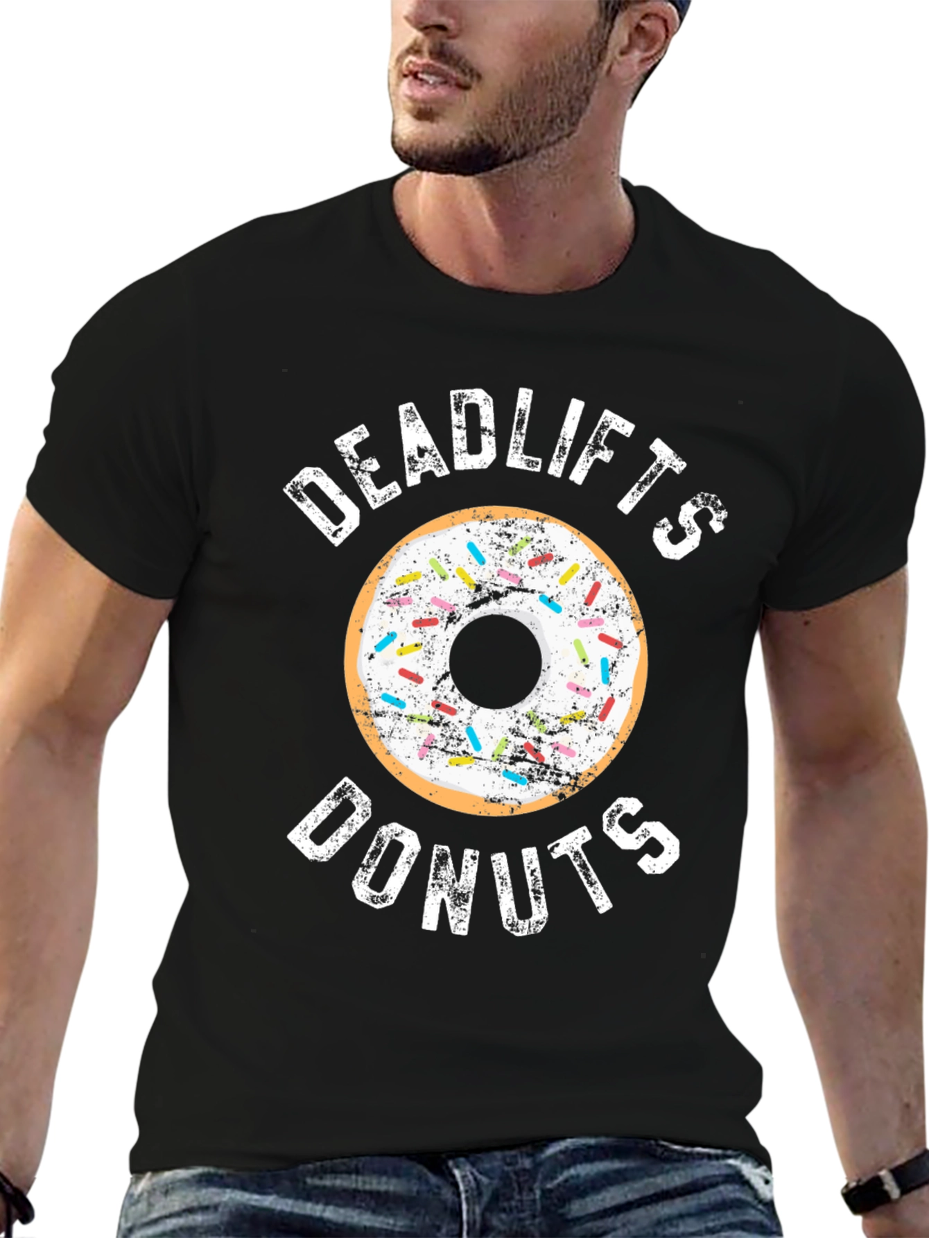 Deadlifts & Donuts Graphic Tee